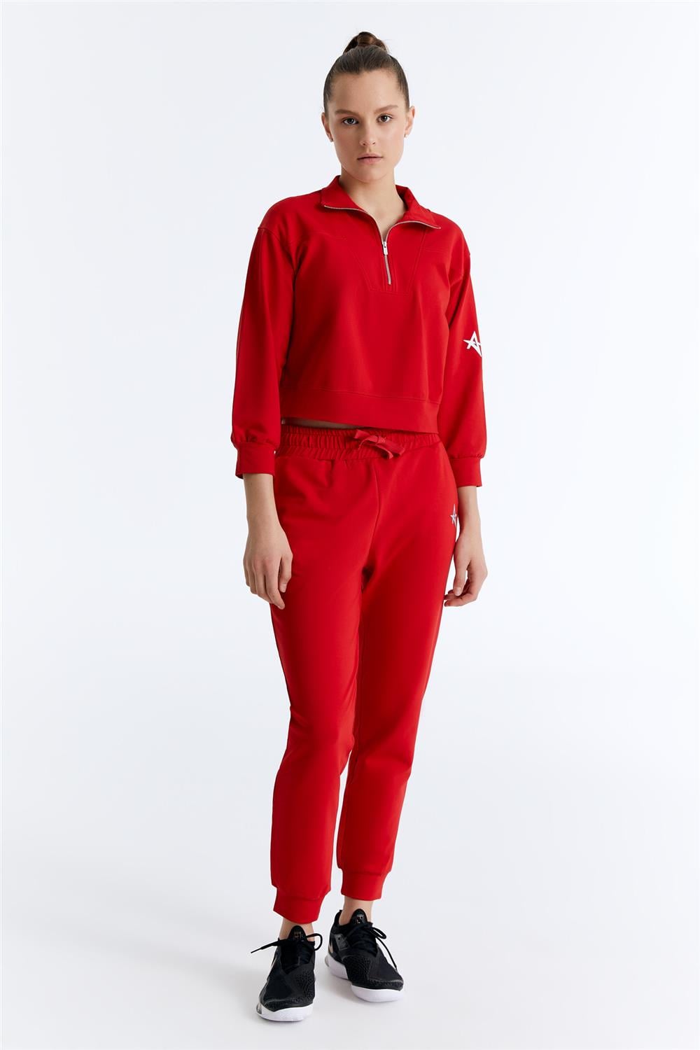 ED7740-4 Cupro Feel Set Kırmızı