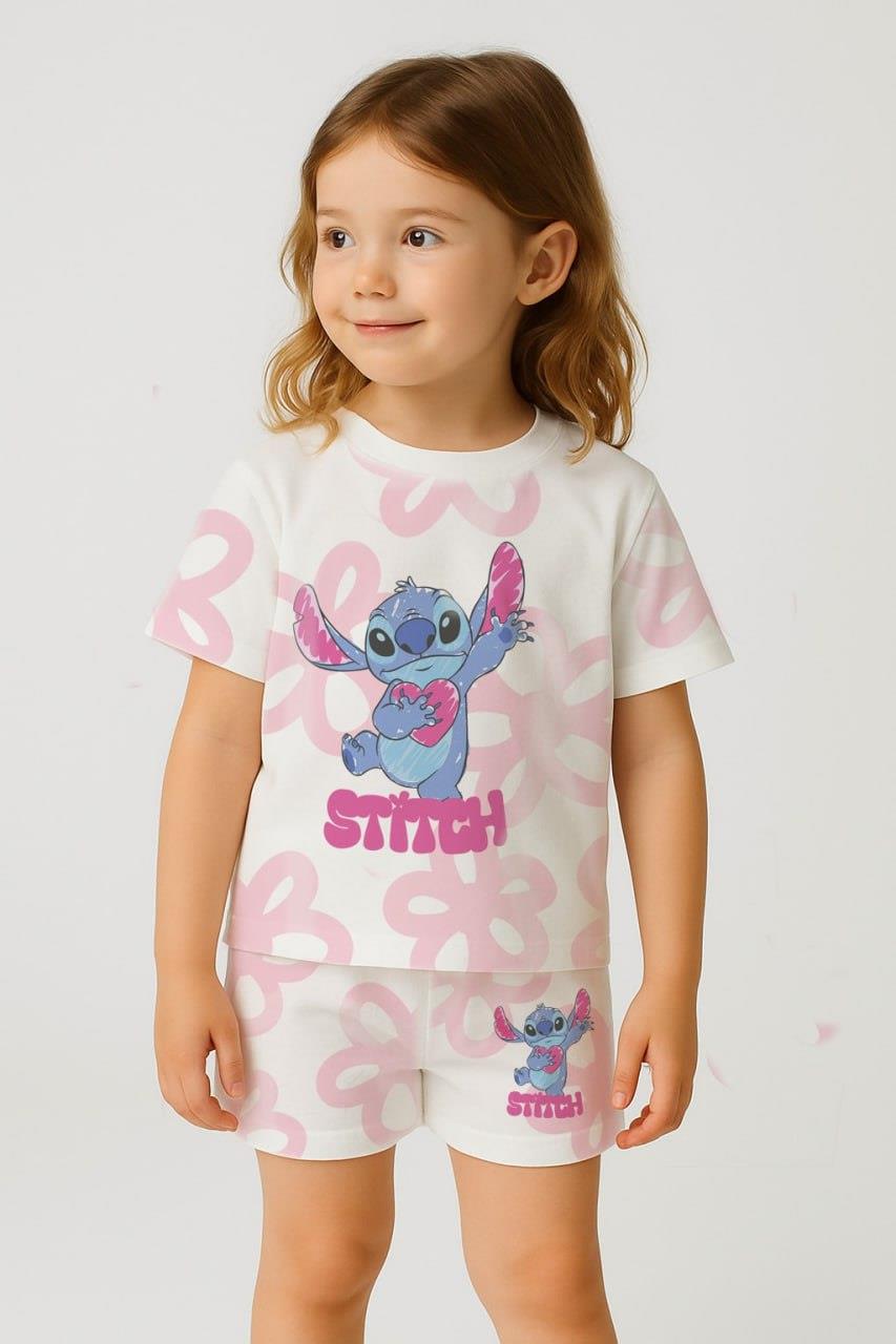 10193 Kids Stitich Baskılı Takım 2-3/7-8 Yaş