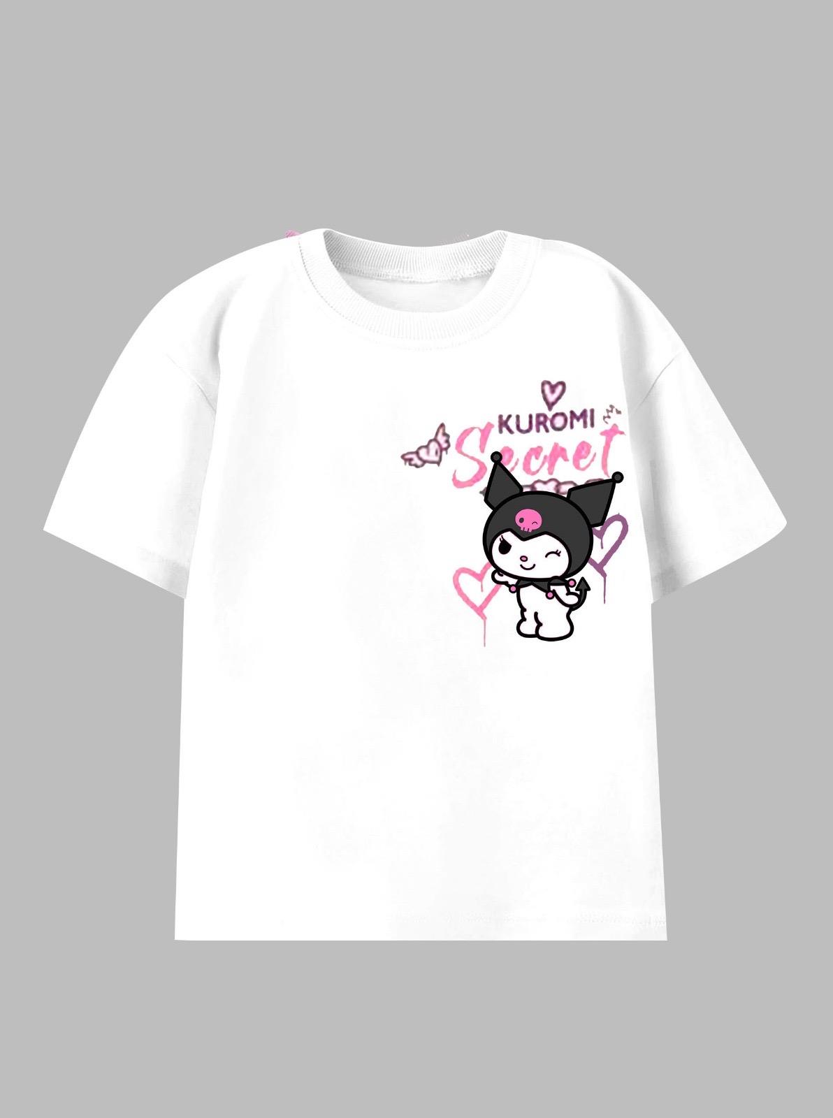 10308 Kids Baskılı Tshirt 5-6/13-14 Yaş