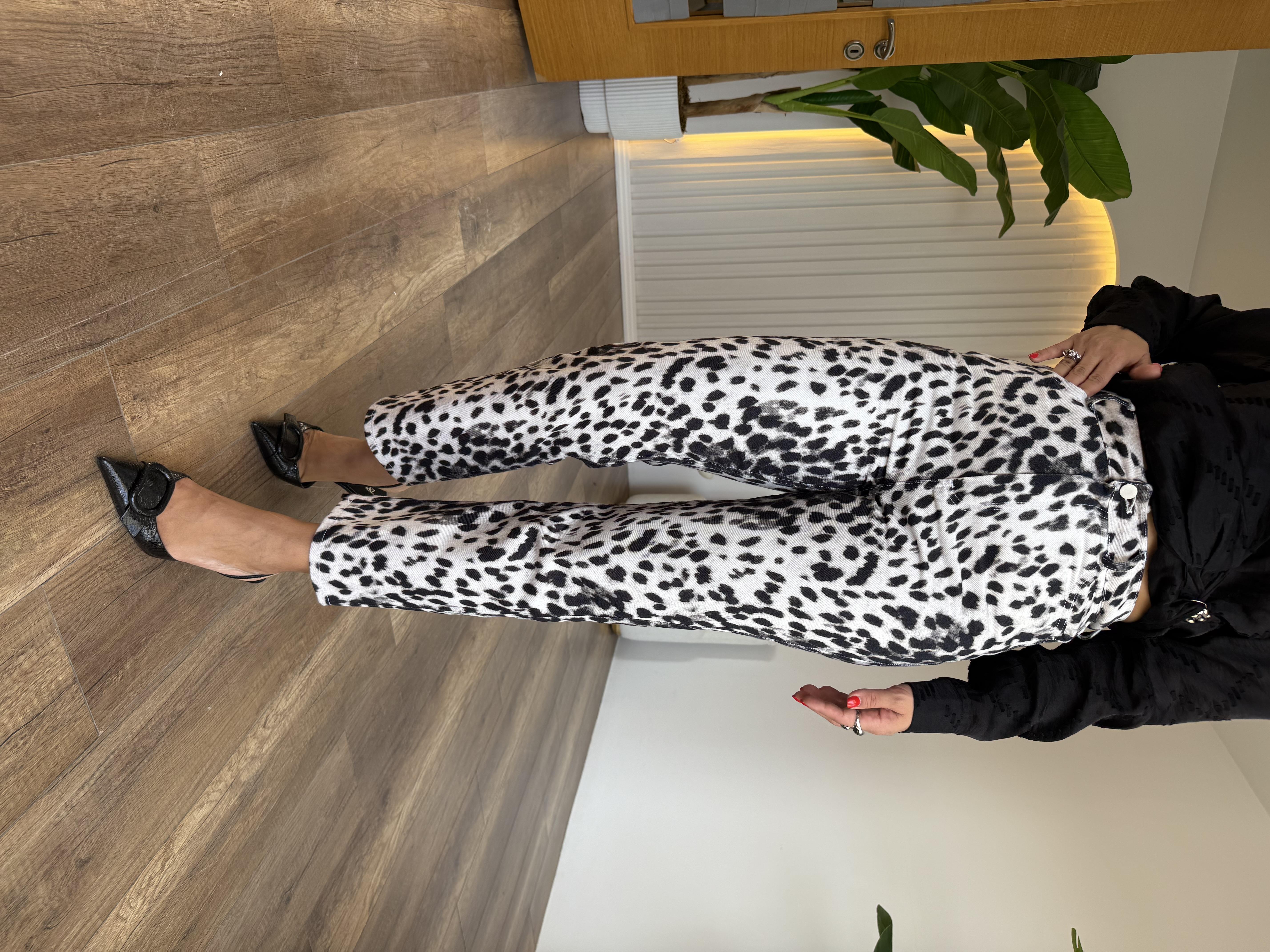 10578 Leopar Pantolon