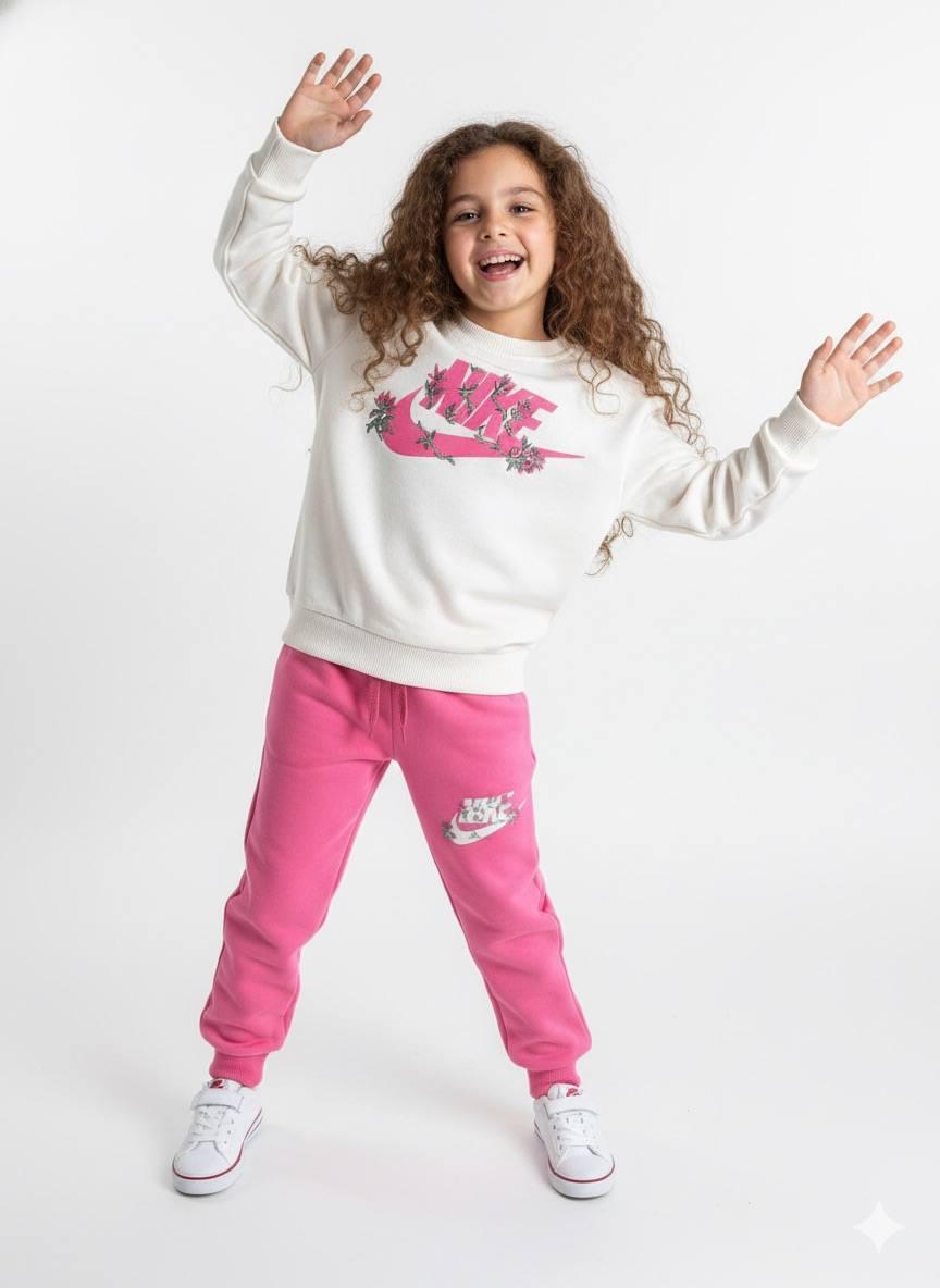 10930 Kids Nik.Çiçekli Takım 2-3/7-8 Yaş