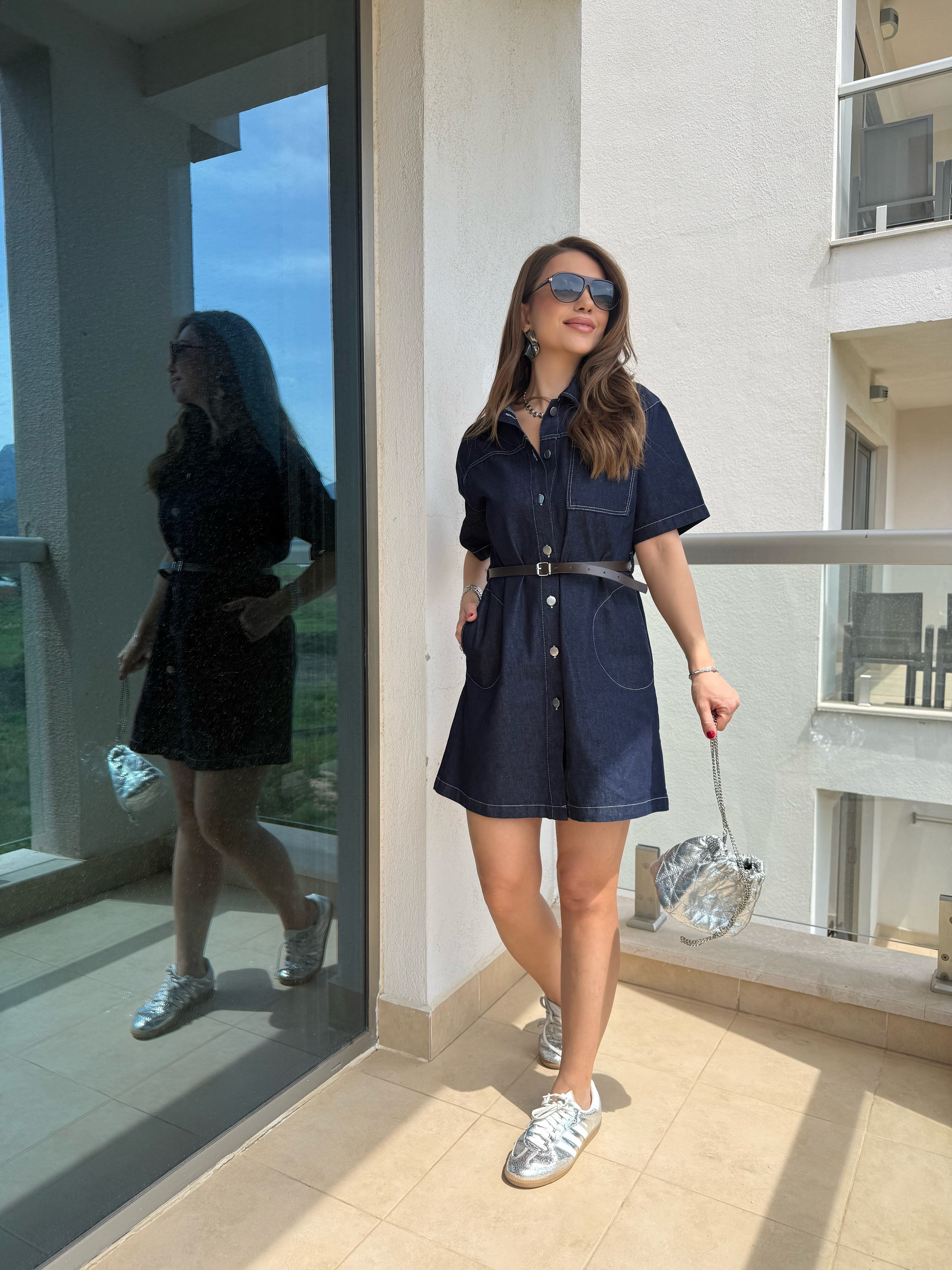 11533 Kemerli Elbise