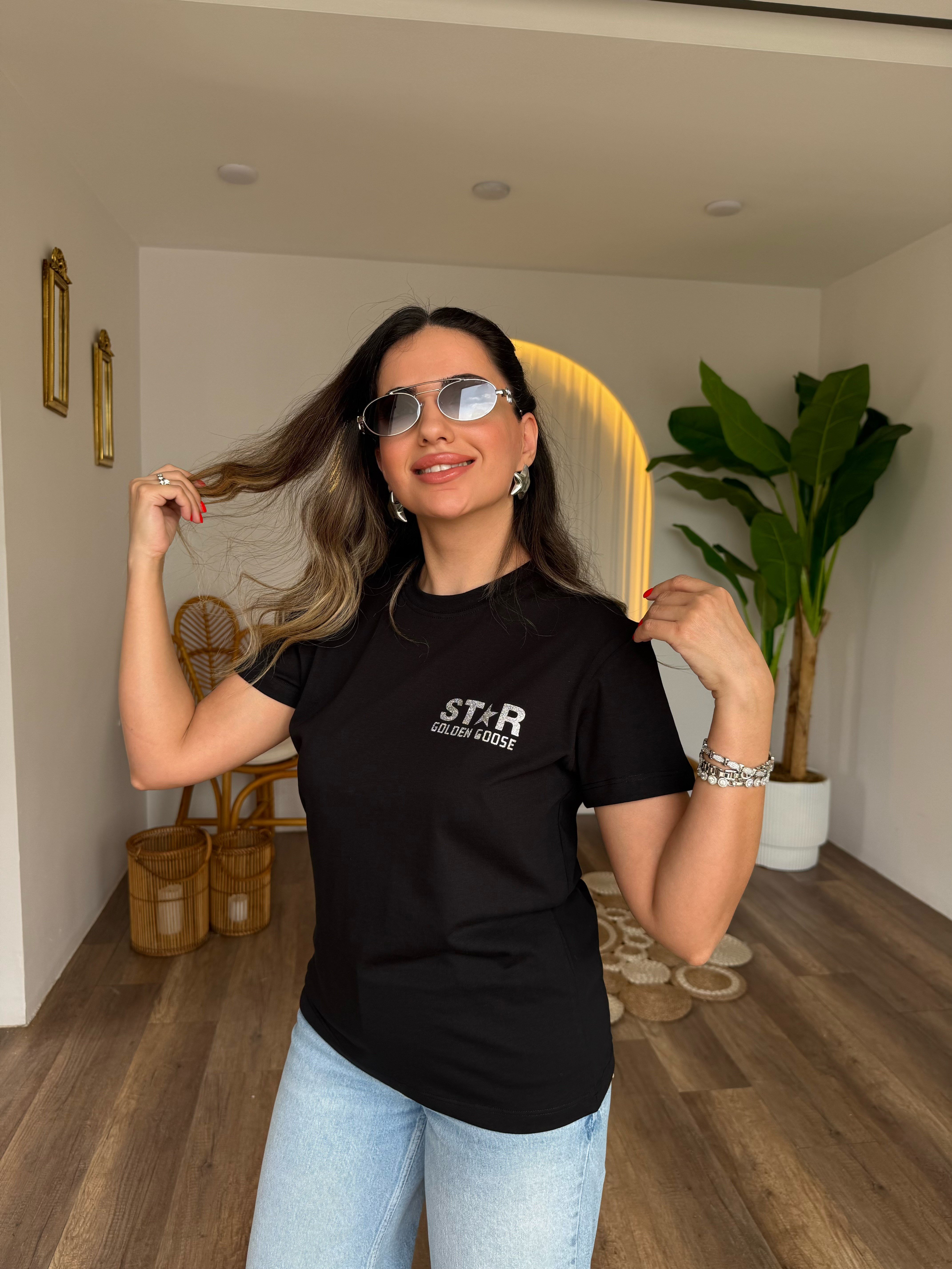11708 Star Simli Orj Tshirt