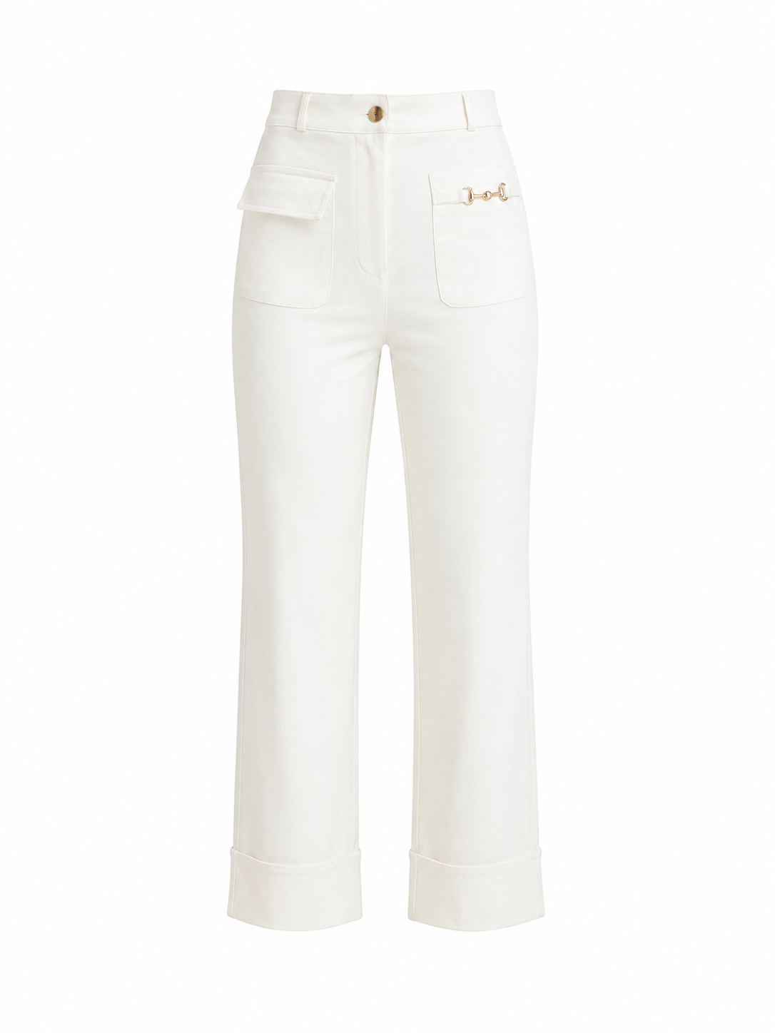 12097 Gold Aksesuar Detaylı PAntolon