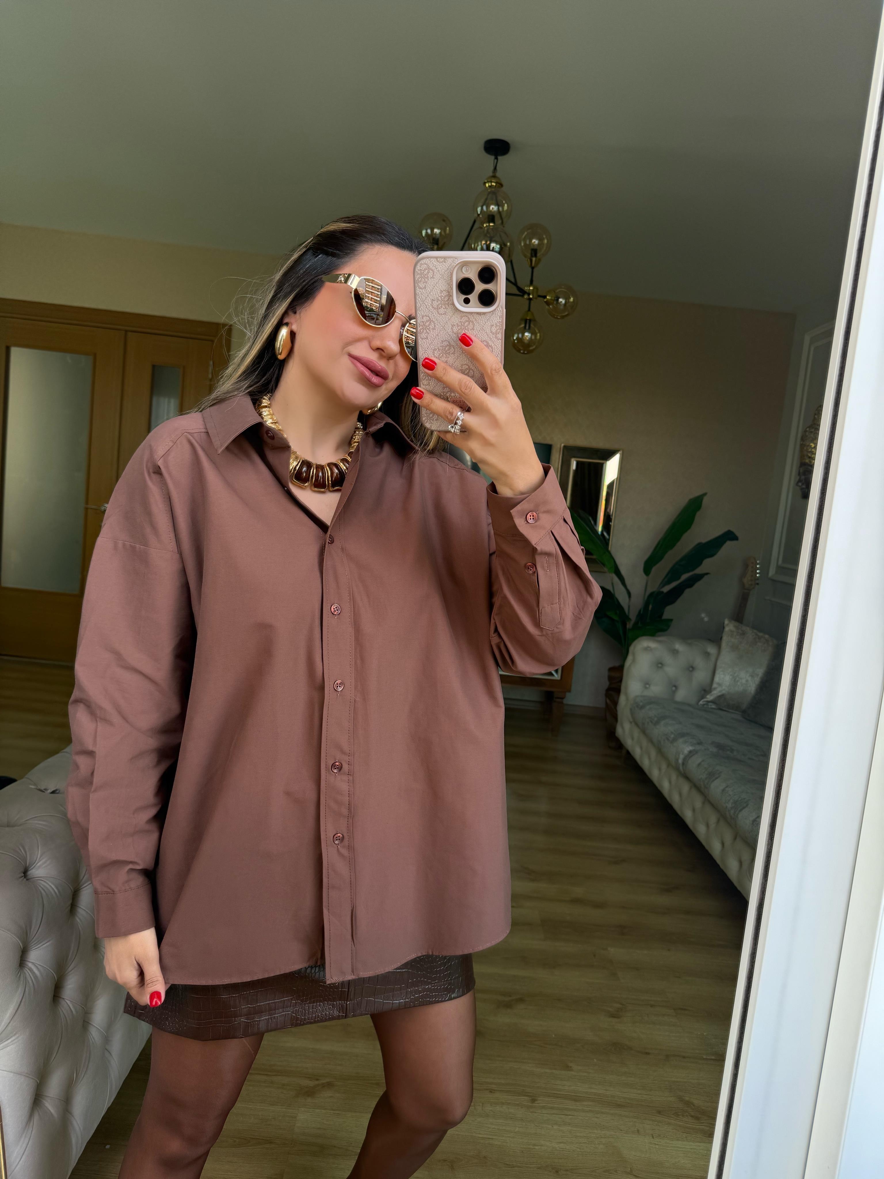 9069 Poplin Gömlek
