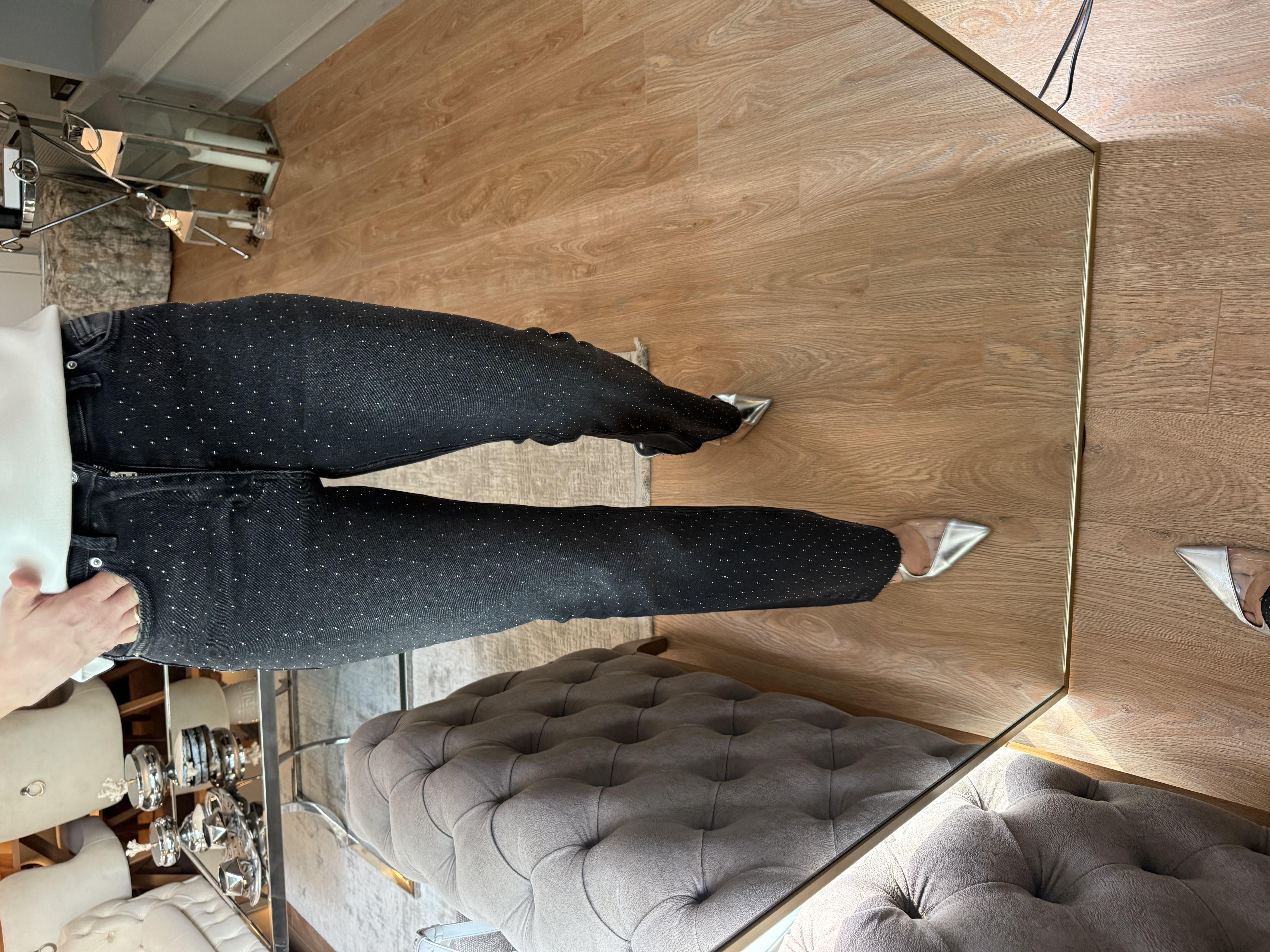 9212 Yeni Sezon Taşlı Jean