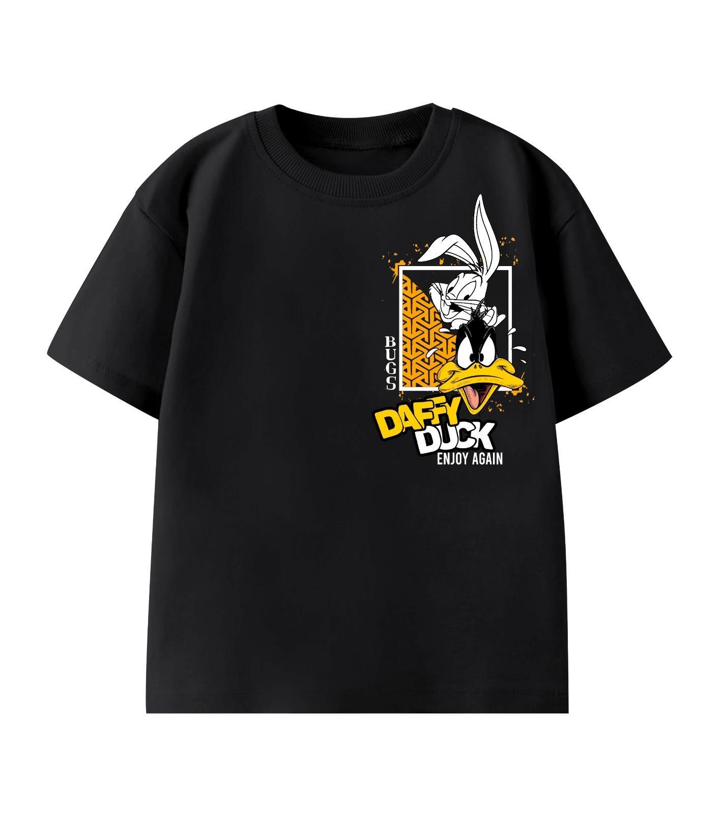 9509 Kids Baskılı Tshirt 5-6/13-14 Yaş