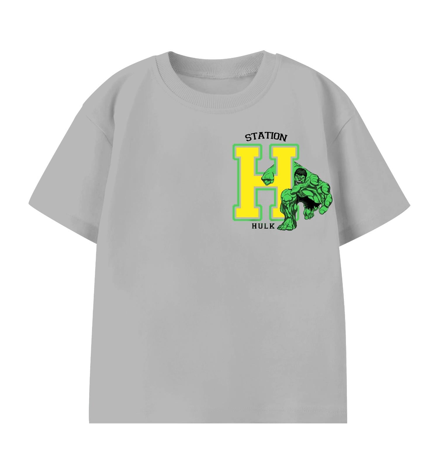9509 Kids Baskılı Tshirt 5-6/13-14 Yaş