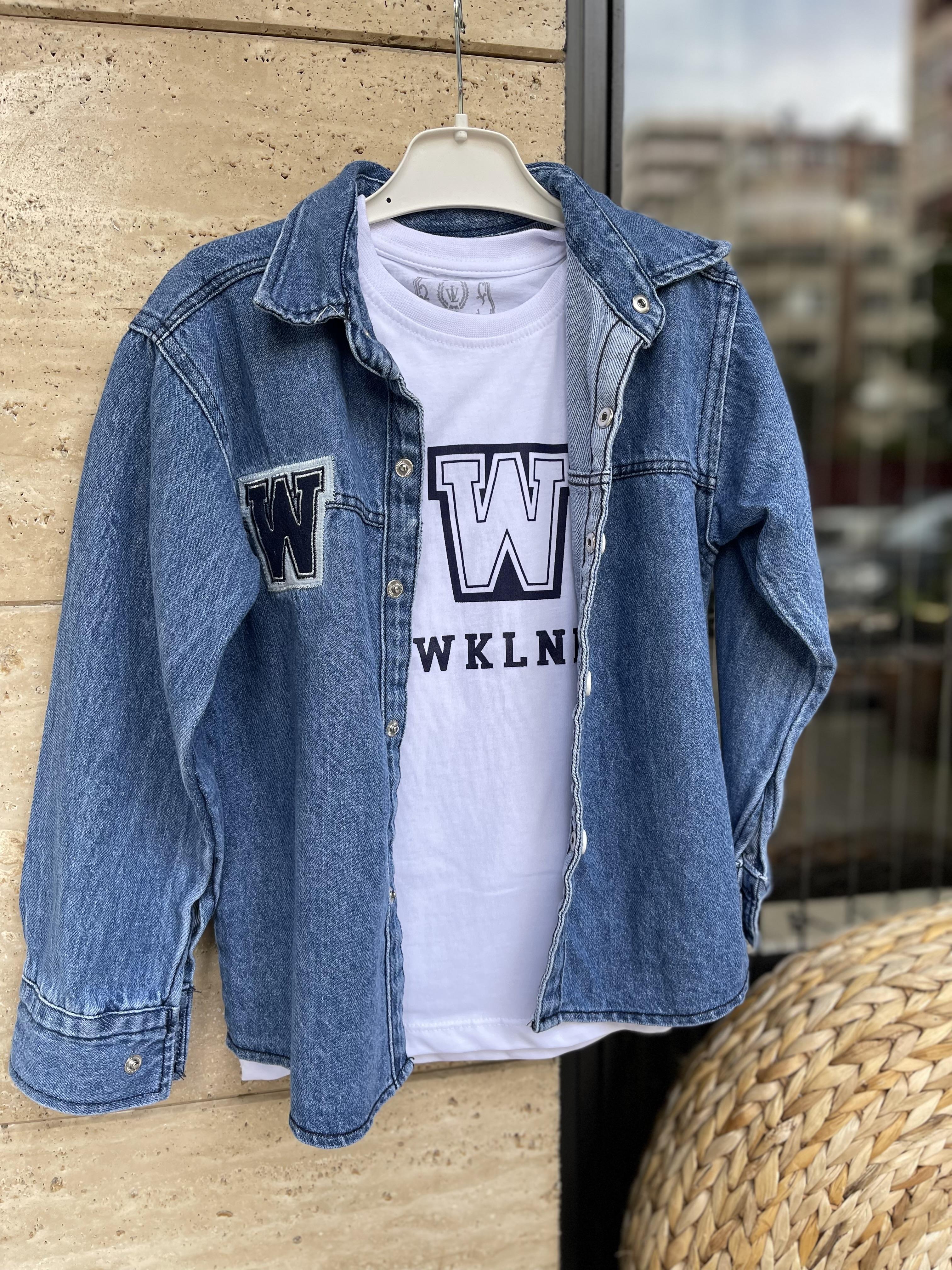 Kids Erkek Tshirt Ceket 2li Takım