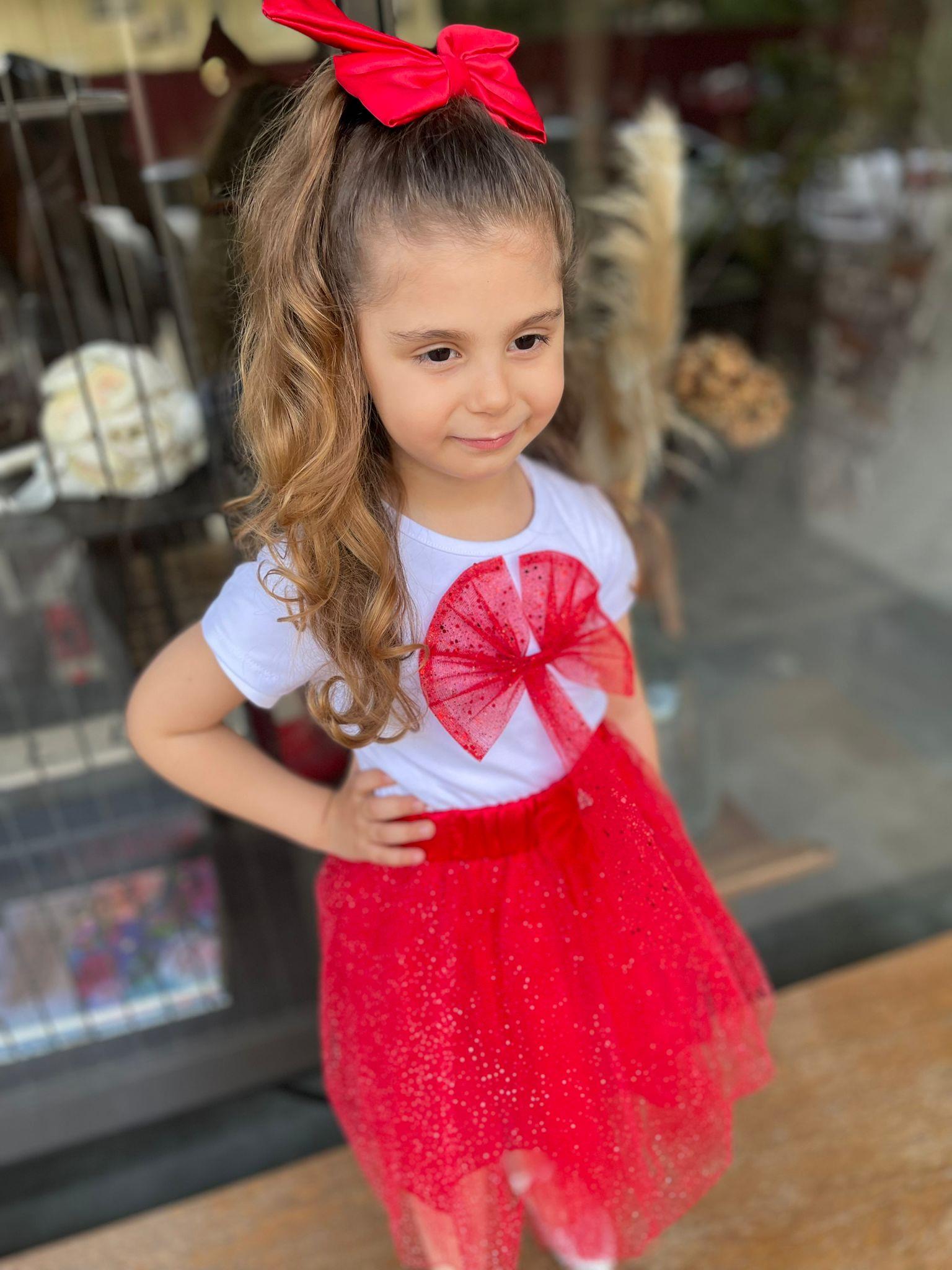 Kids Kurdale Detaylı Tshirt