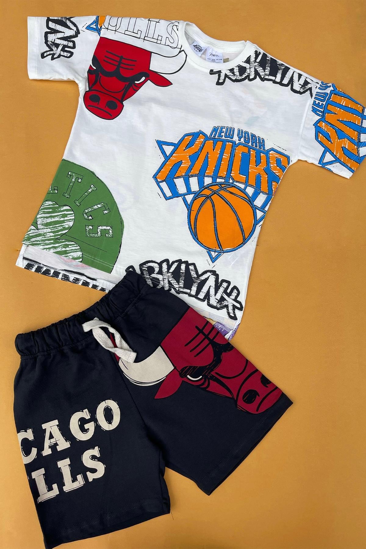 Kids Lakers Şortlu Takım