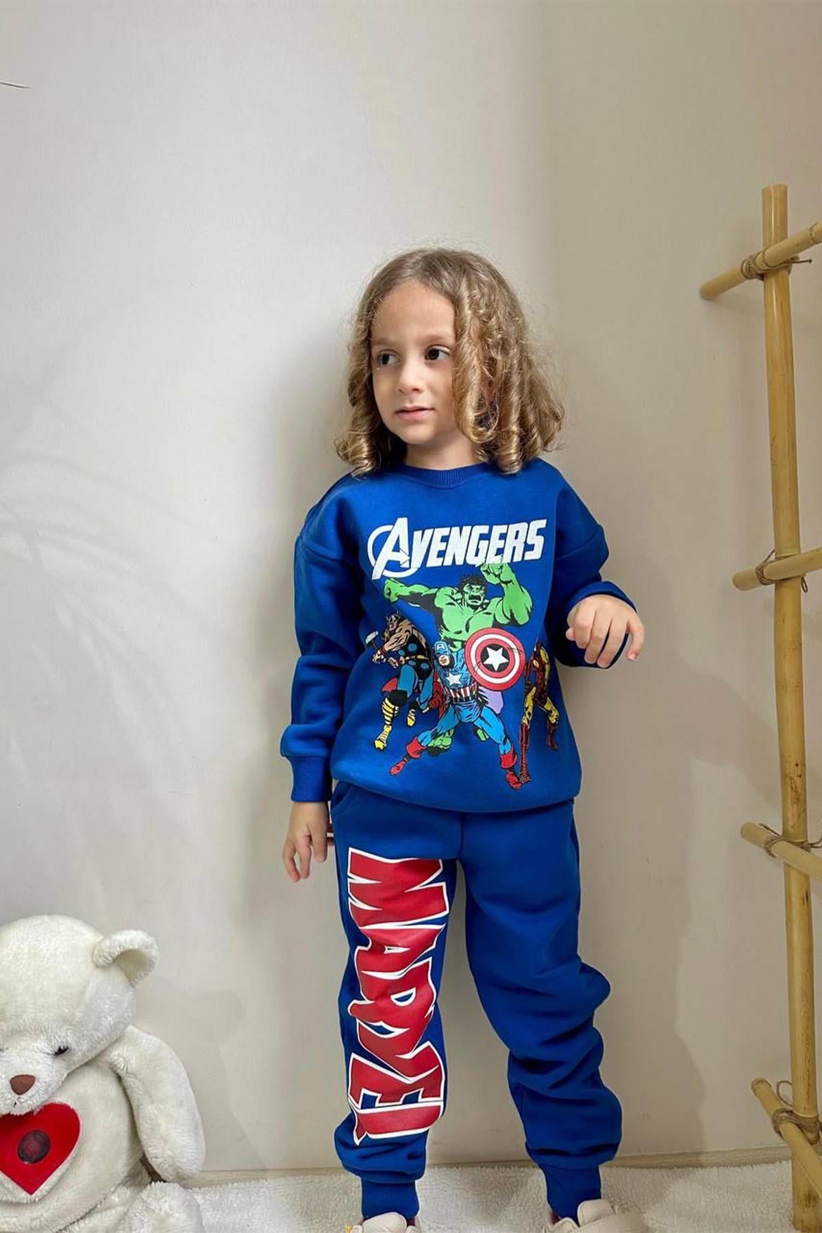 Kids Mavi Avengers Takım