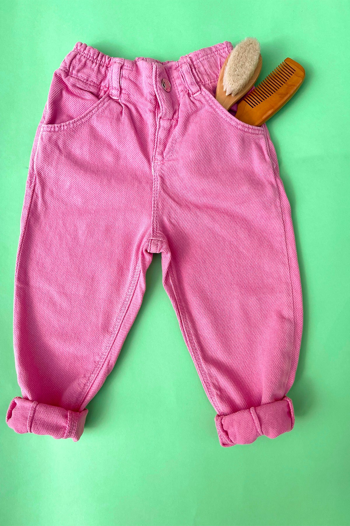 Pembe Kot Pantolon