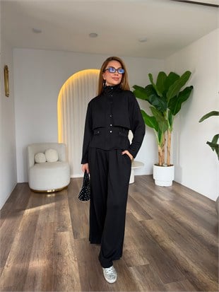 12302 Ceketli Moda Takım