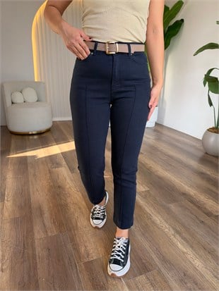 12325 Önü Çımalı Dar Kesim Pantolon