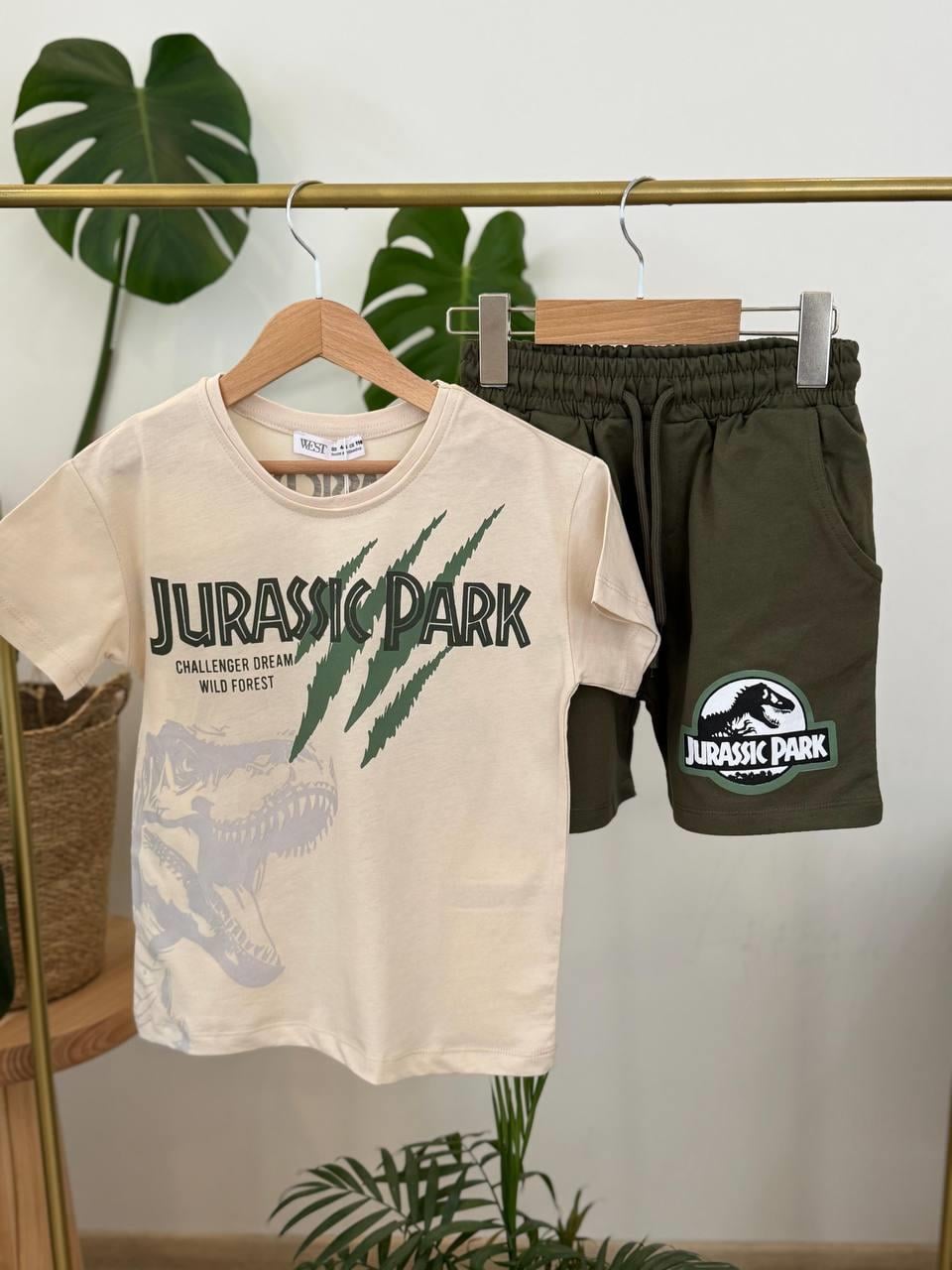 10024 Kids Juras.Park Baskılı Erkek Takım 4-5/11-12 Yaş