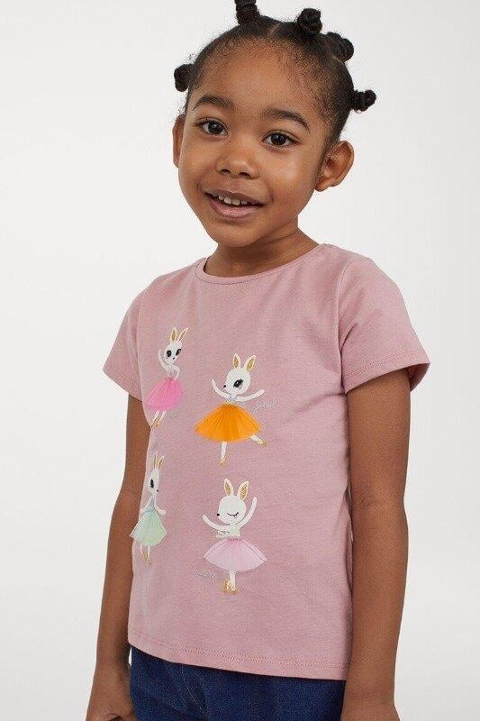 10192 Kids Balerin Tshirt 1/2-8/10 Yaş