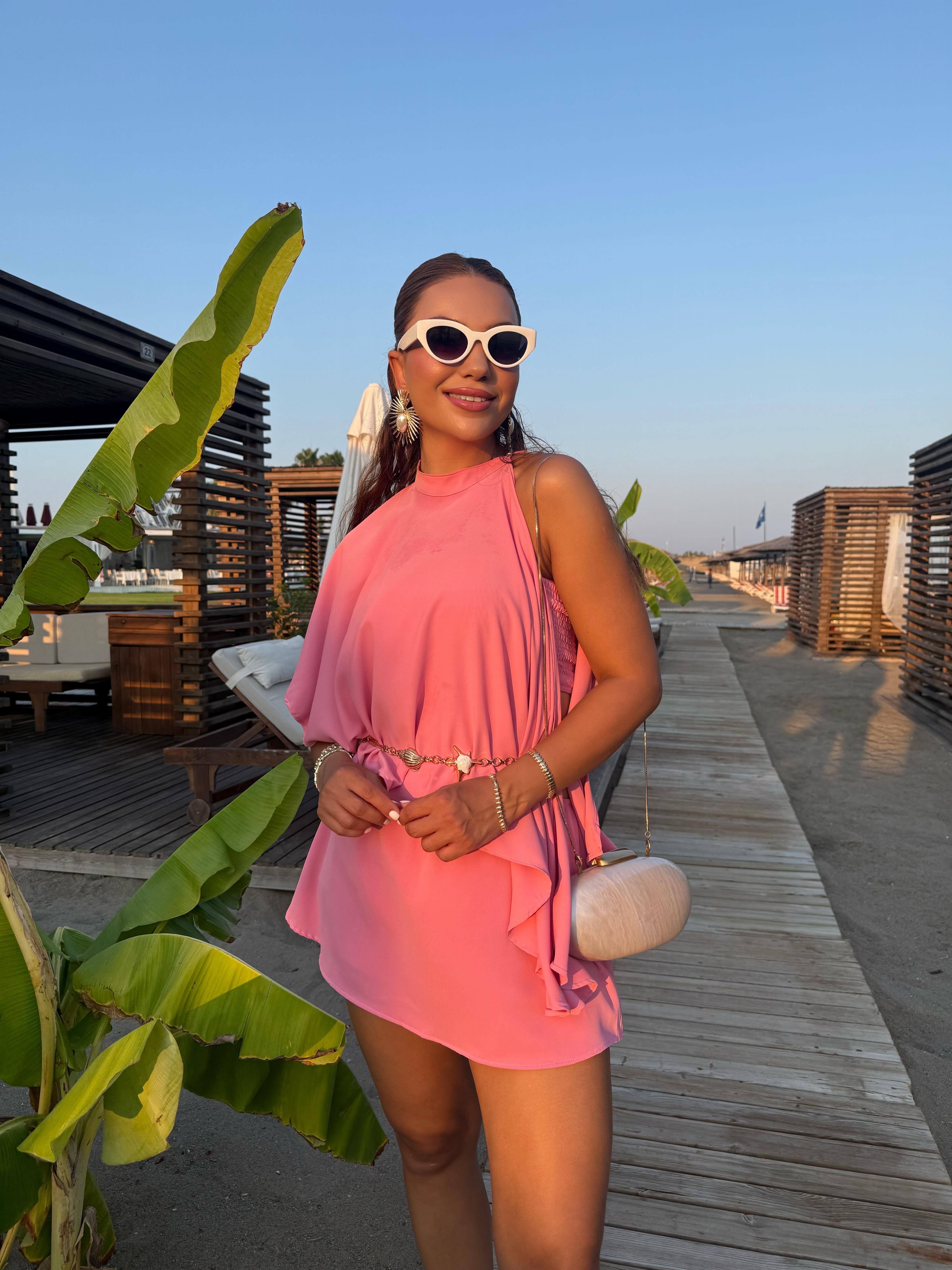 10479 Üçlü Şort Etekli  Takım