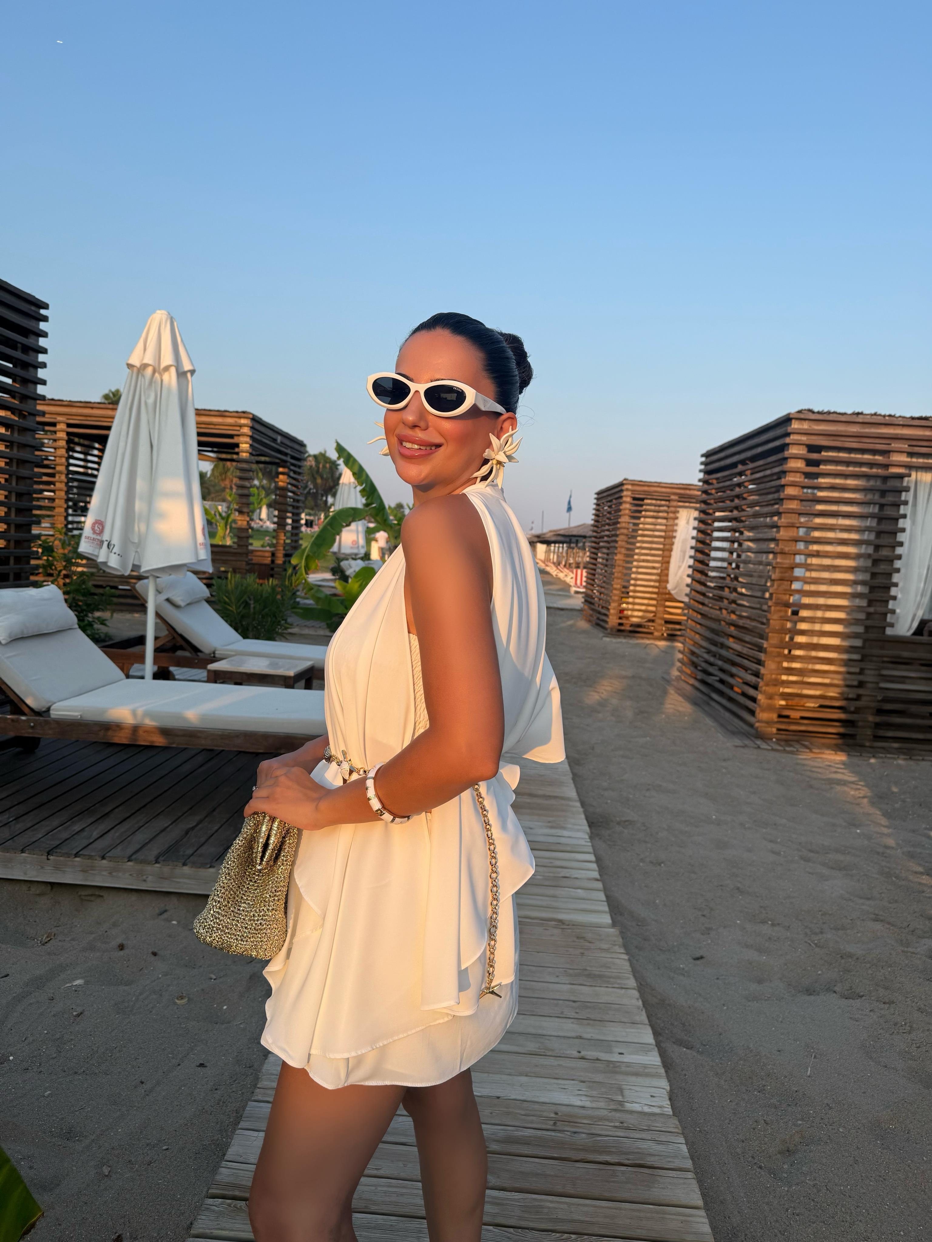 10479 Üçlü Şort Etekli  Takım