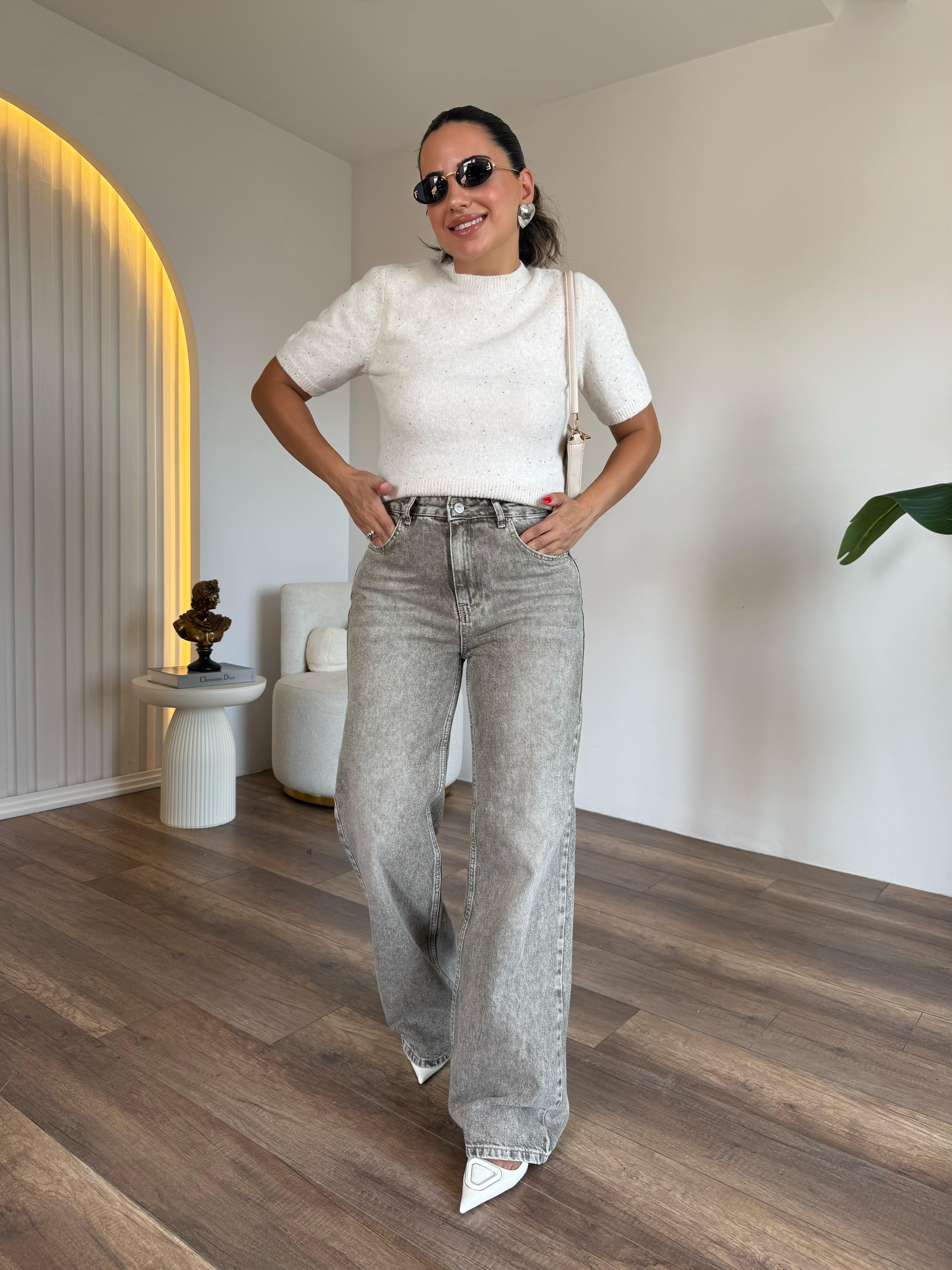 10605 Kar Yıkama Denim Pantolon