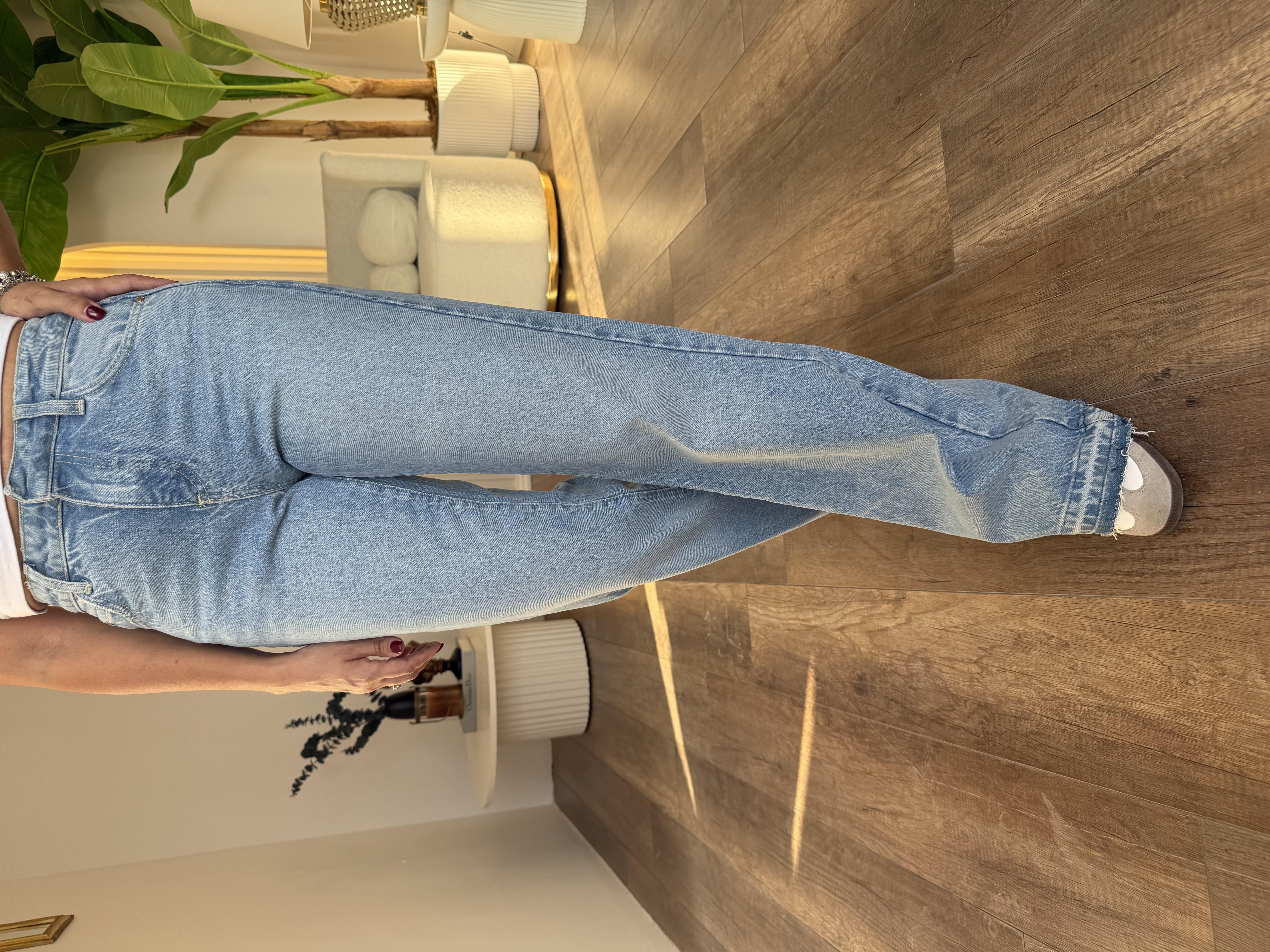 10652 Orj Marka Paça Detaylı Jean