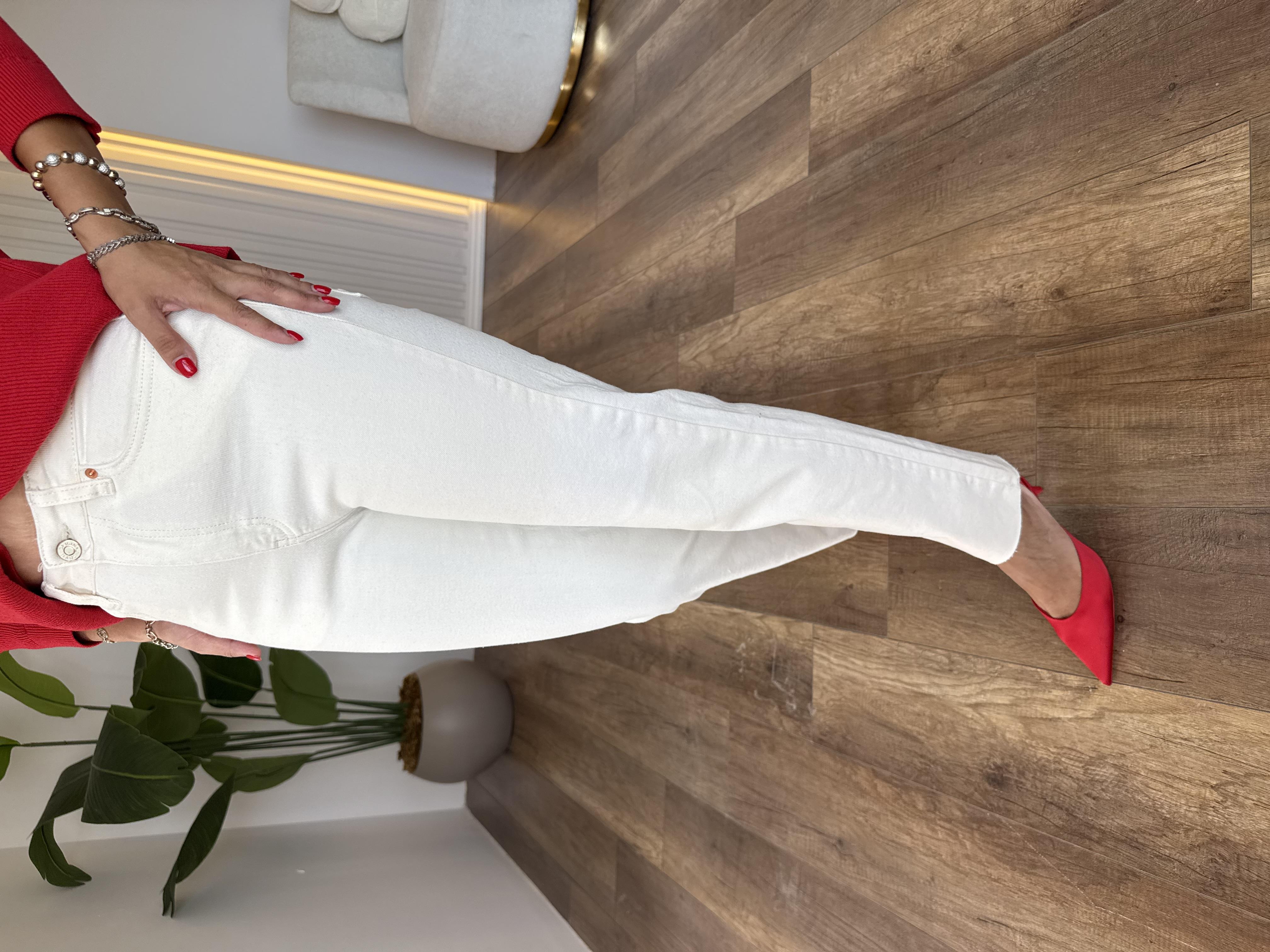 10699 Mom Fit Kot Pantolon