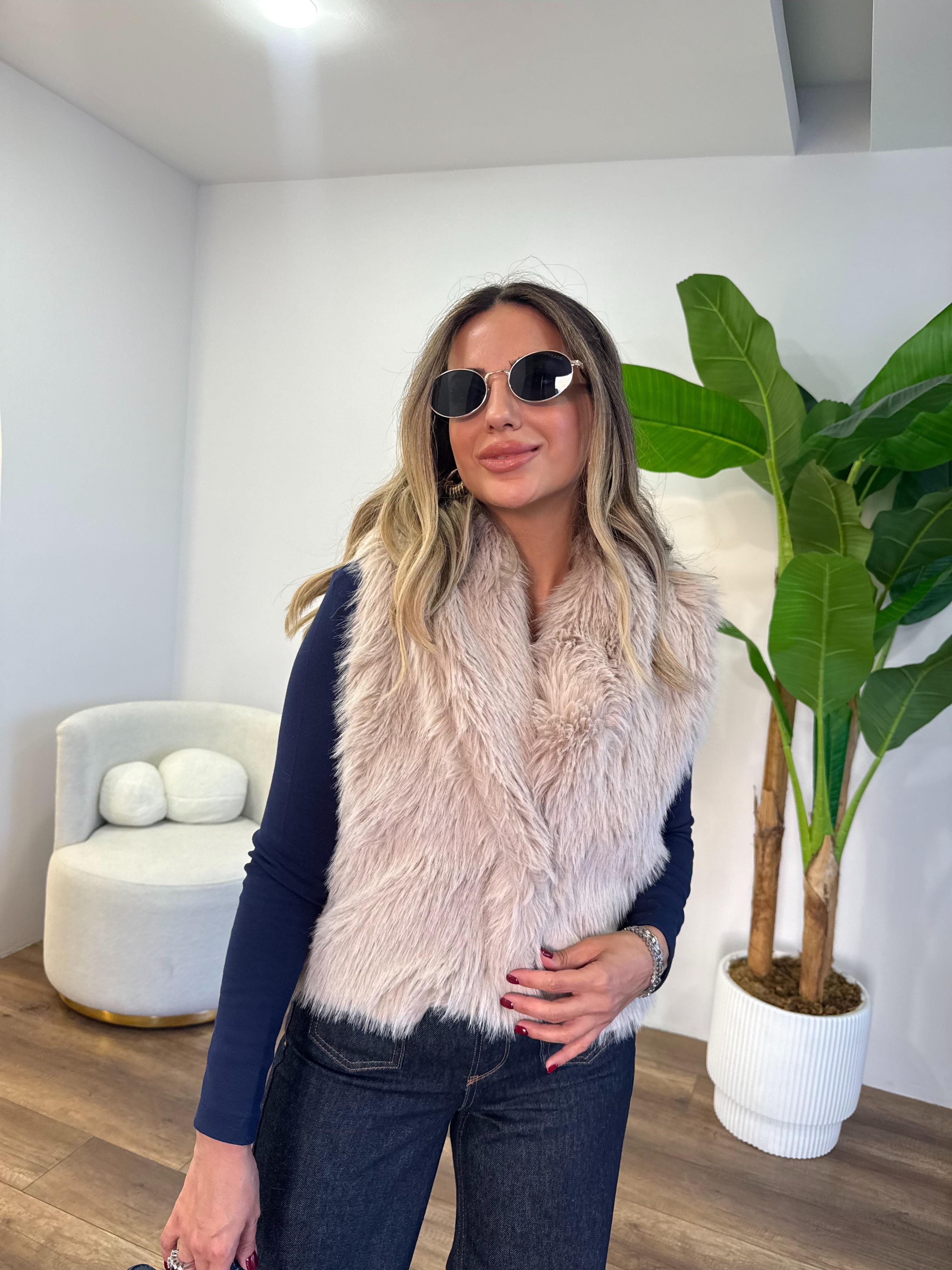 10758 Premium Kürk Yelek