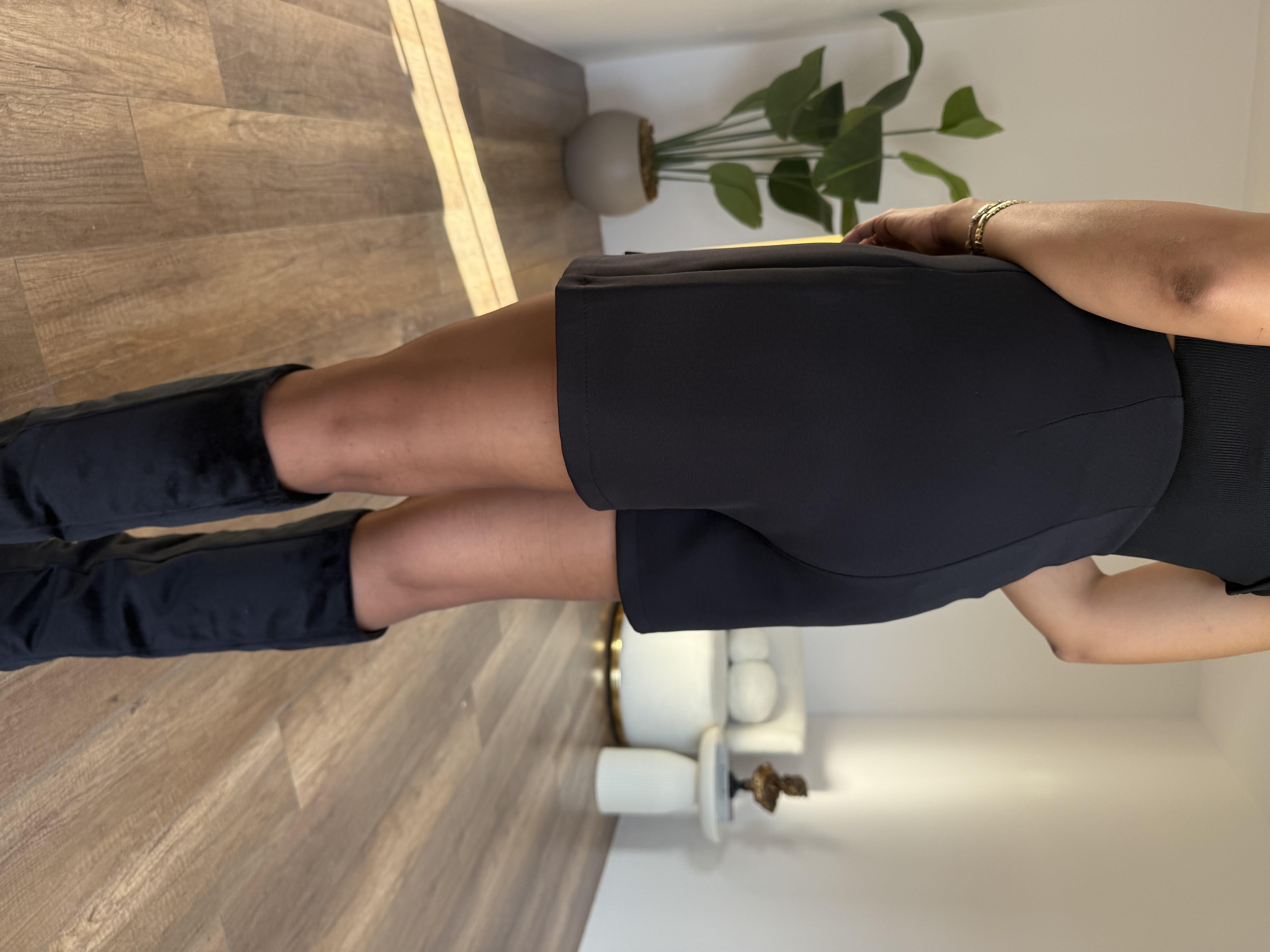 10819 Gold Broşlu Etek