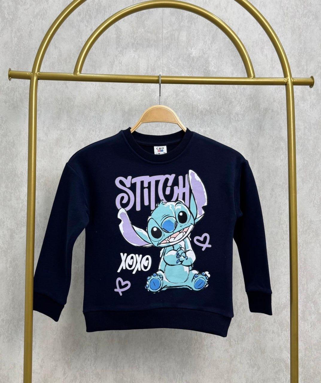 10868 Kids Baskılı Sweatshirt 5-6/13-14 Yaş