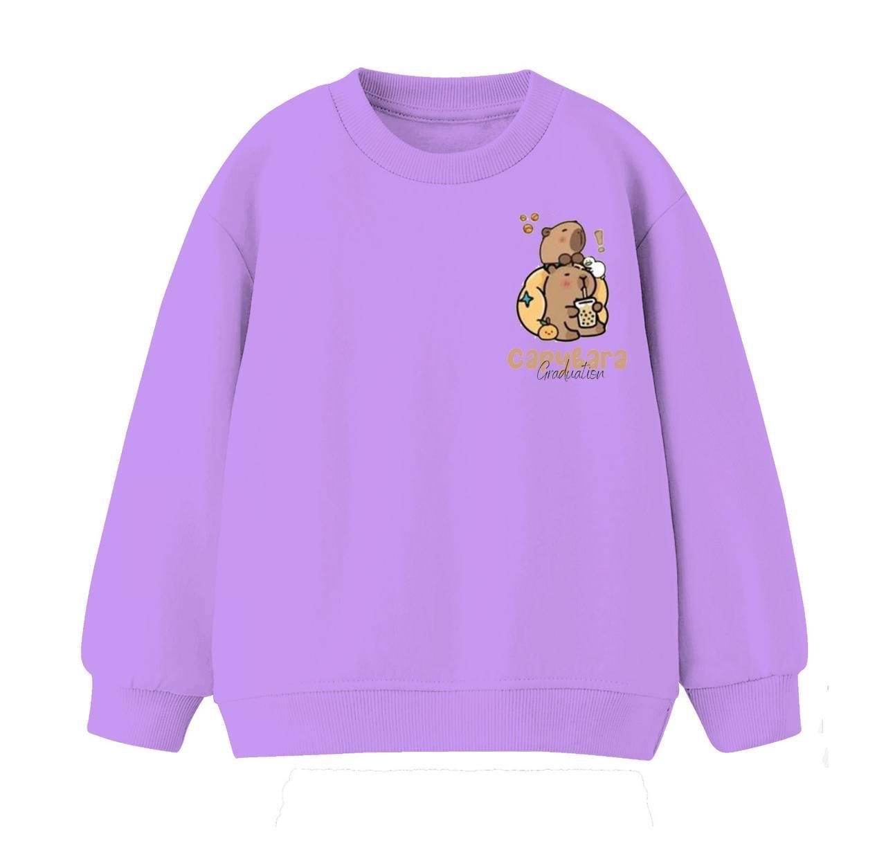 10922 Kids Capyb. Sweatshirt 5-6/13-14 Yaş