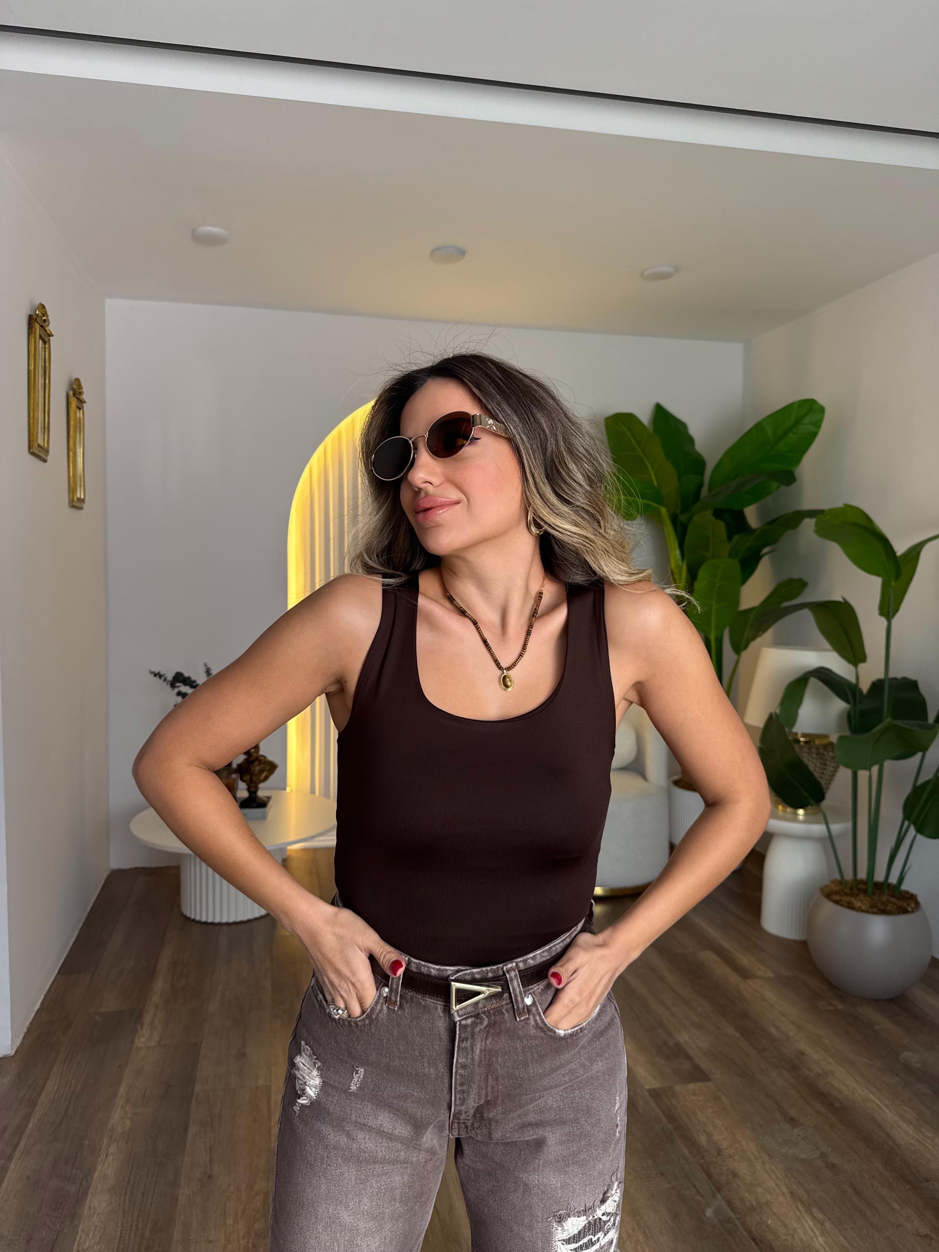 11023 Kalın Askılı Basic Atlet