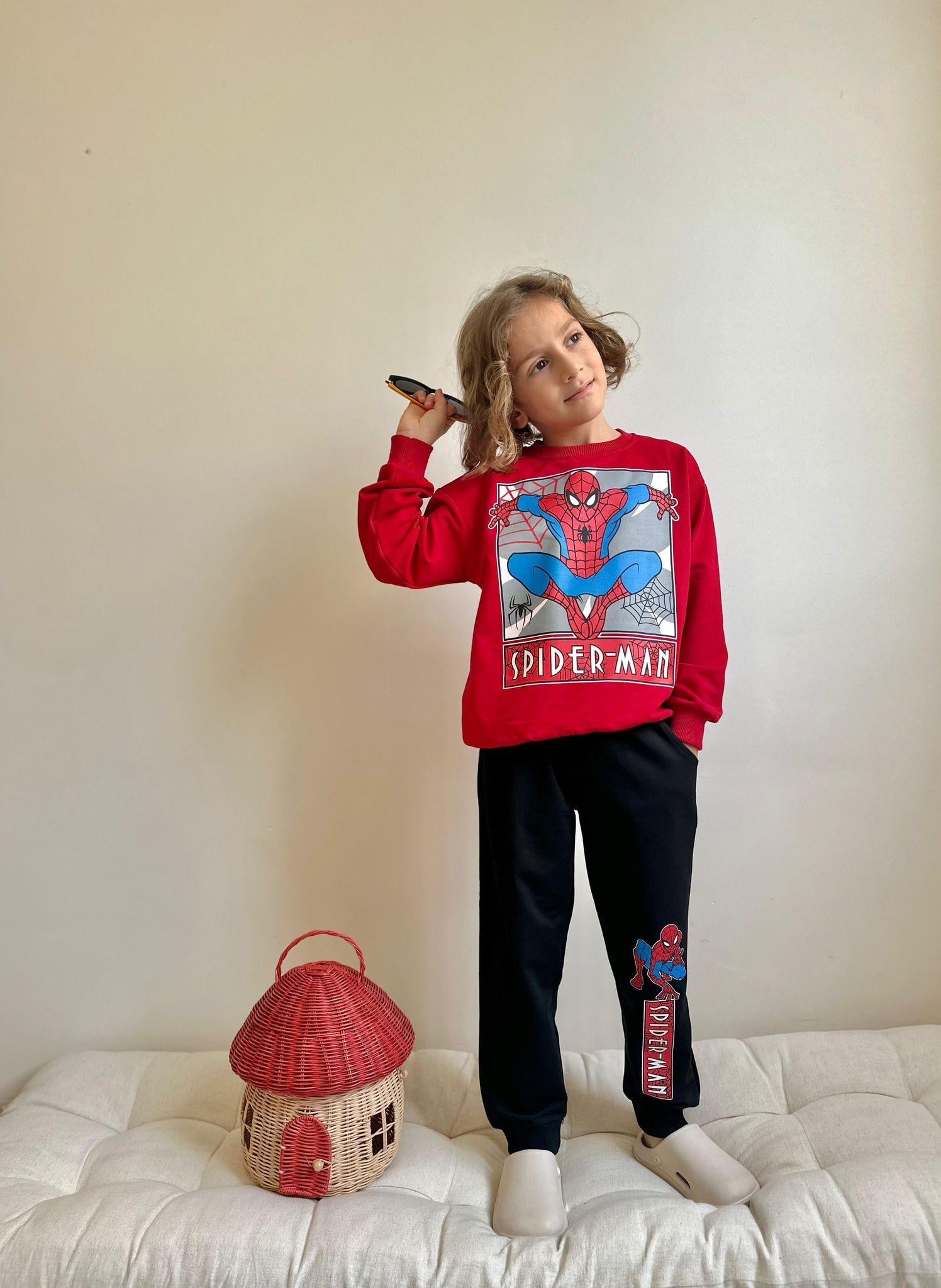 11116 Kids Spiderman Takım 3-4/9-10 Yaş