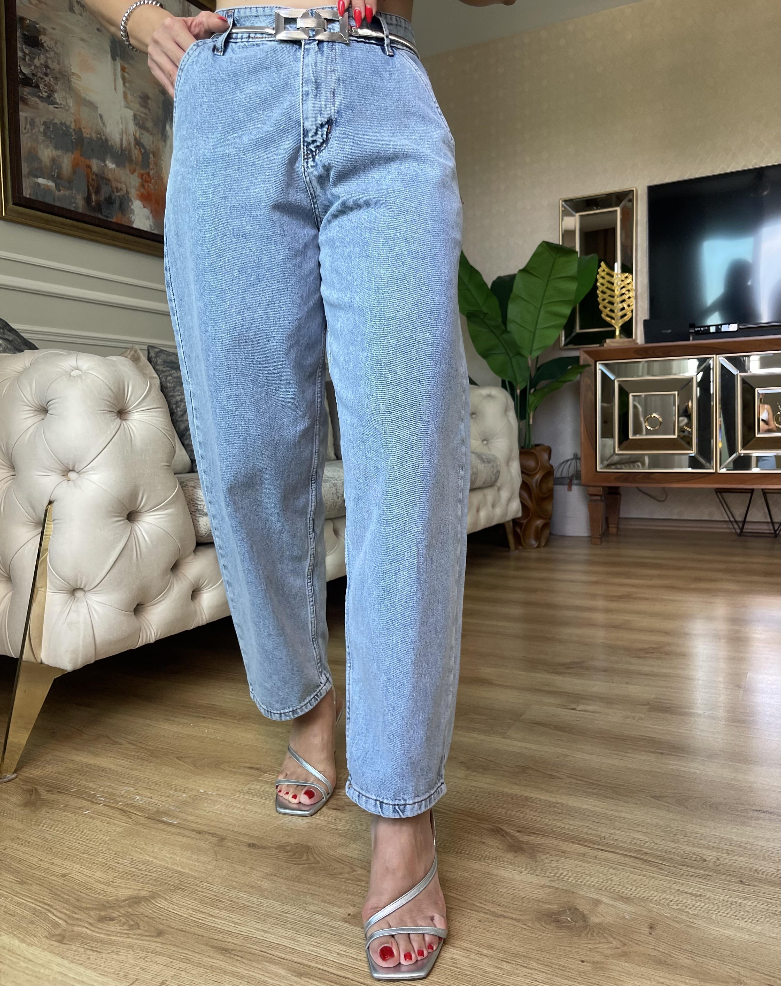 8503 Yan Cep Baggy Jeans