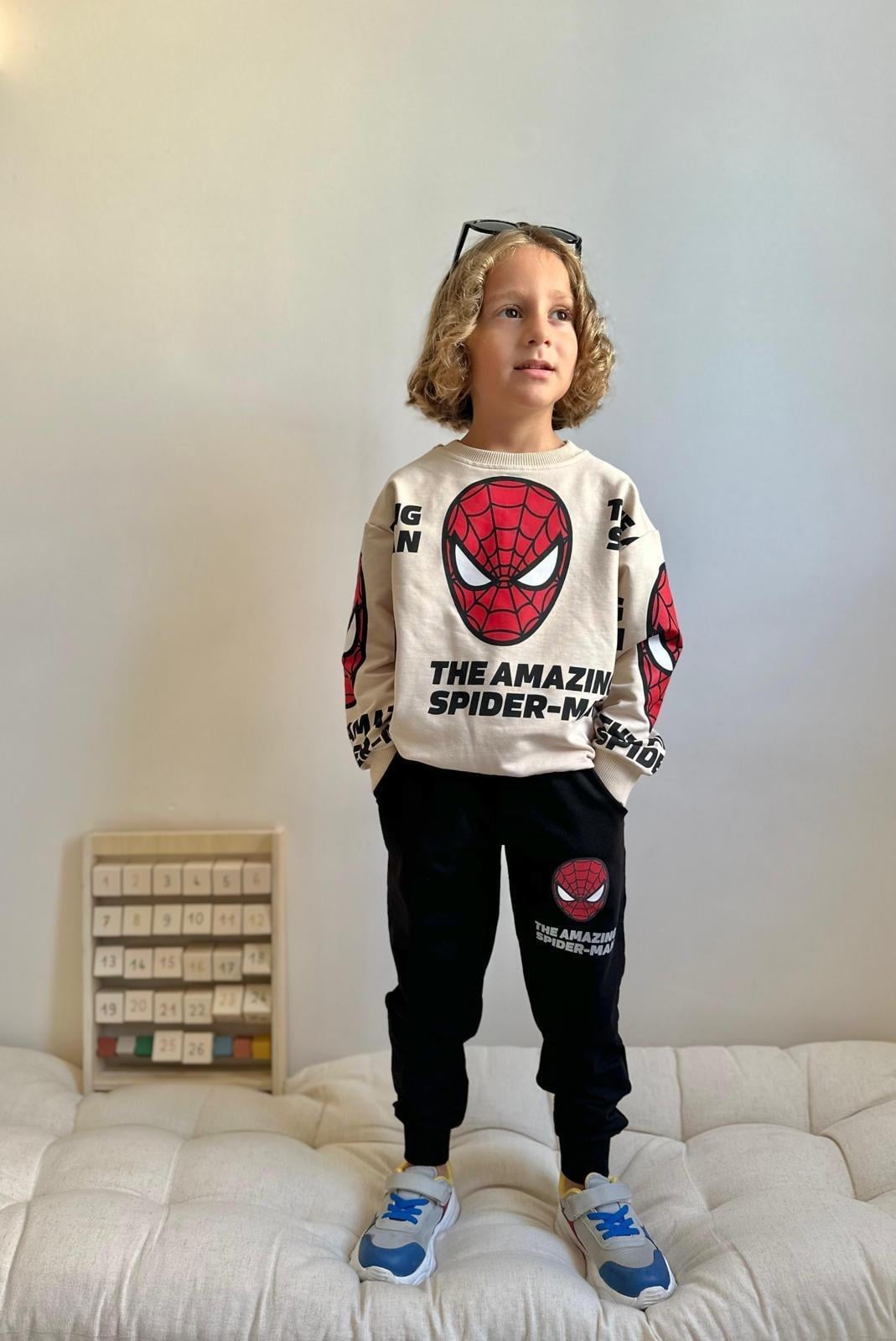 8668 Kids Spiderman Takım 3-4/9-10 yaş