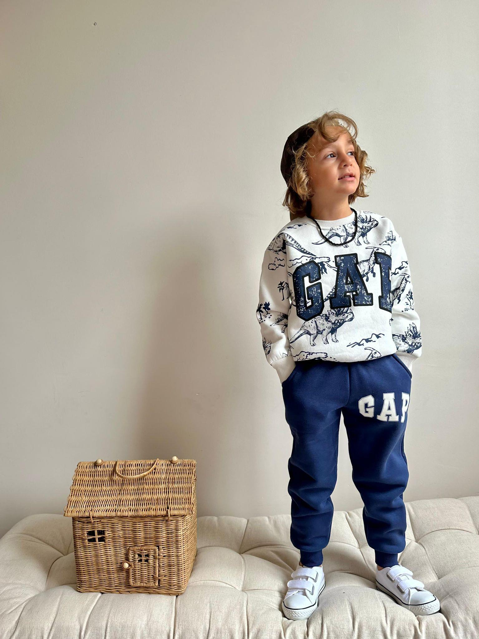 8778 Kids Gap Dinazor Eşofman Takım 3-4/9-10 Yaş