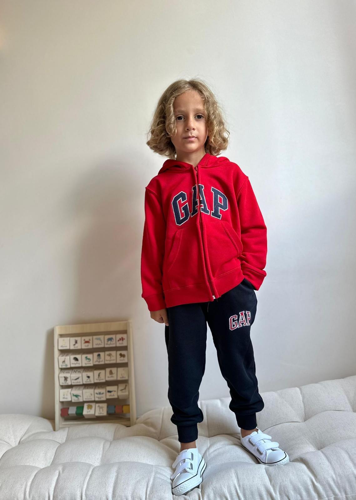 8833 Kids Önden Fermuarlı Orj Marka Takım 3-4/11-12 Yaş