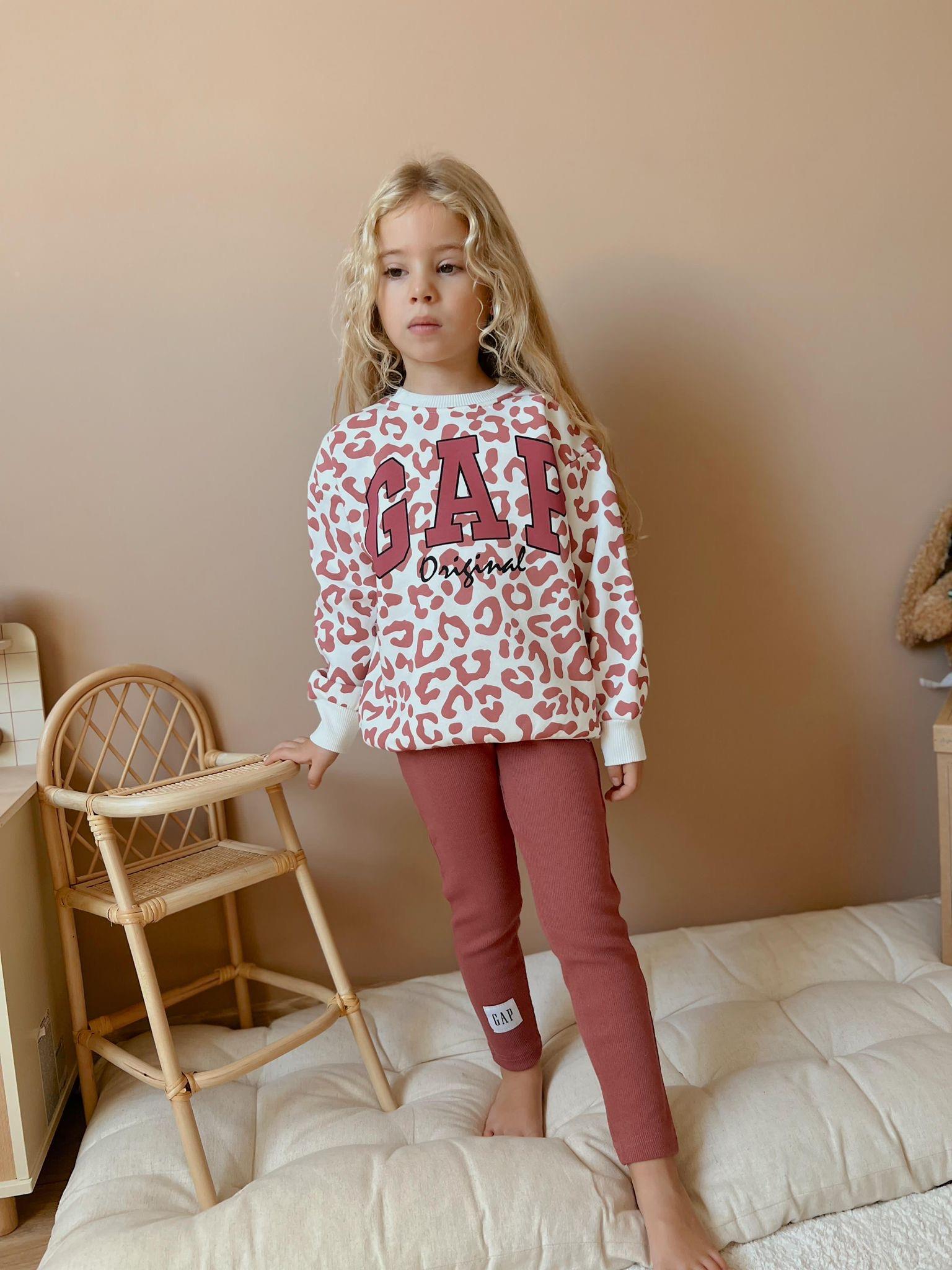 8880 Kids Gap Leopar Taytlı Takım 3-4/9-10 Yaş