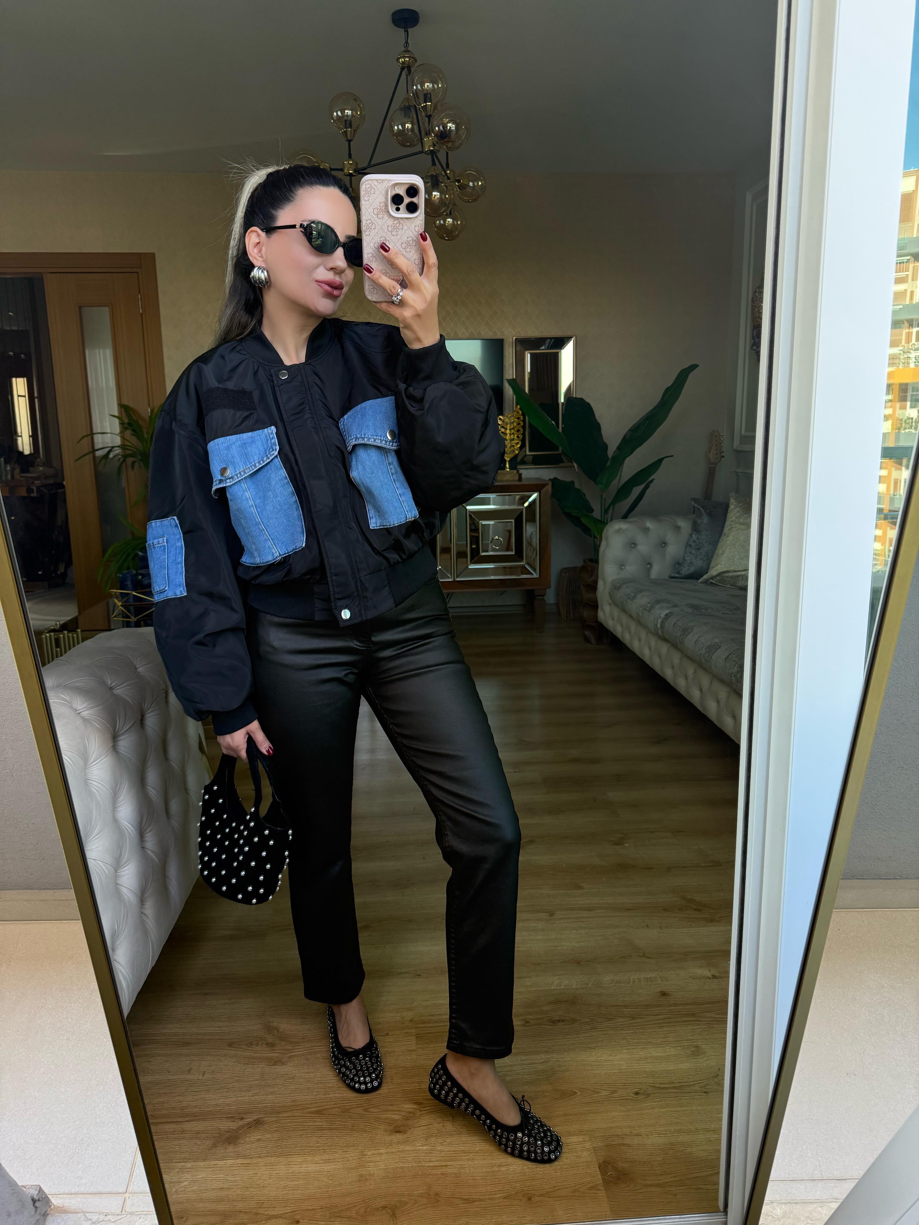 8935 Mumlu Kaplama Pantolon