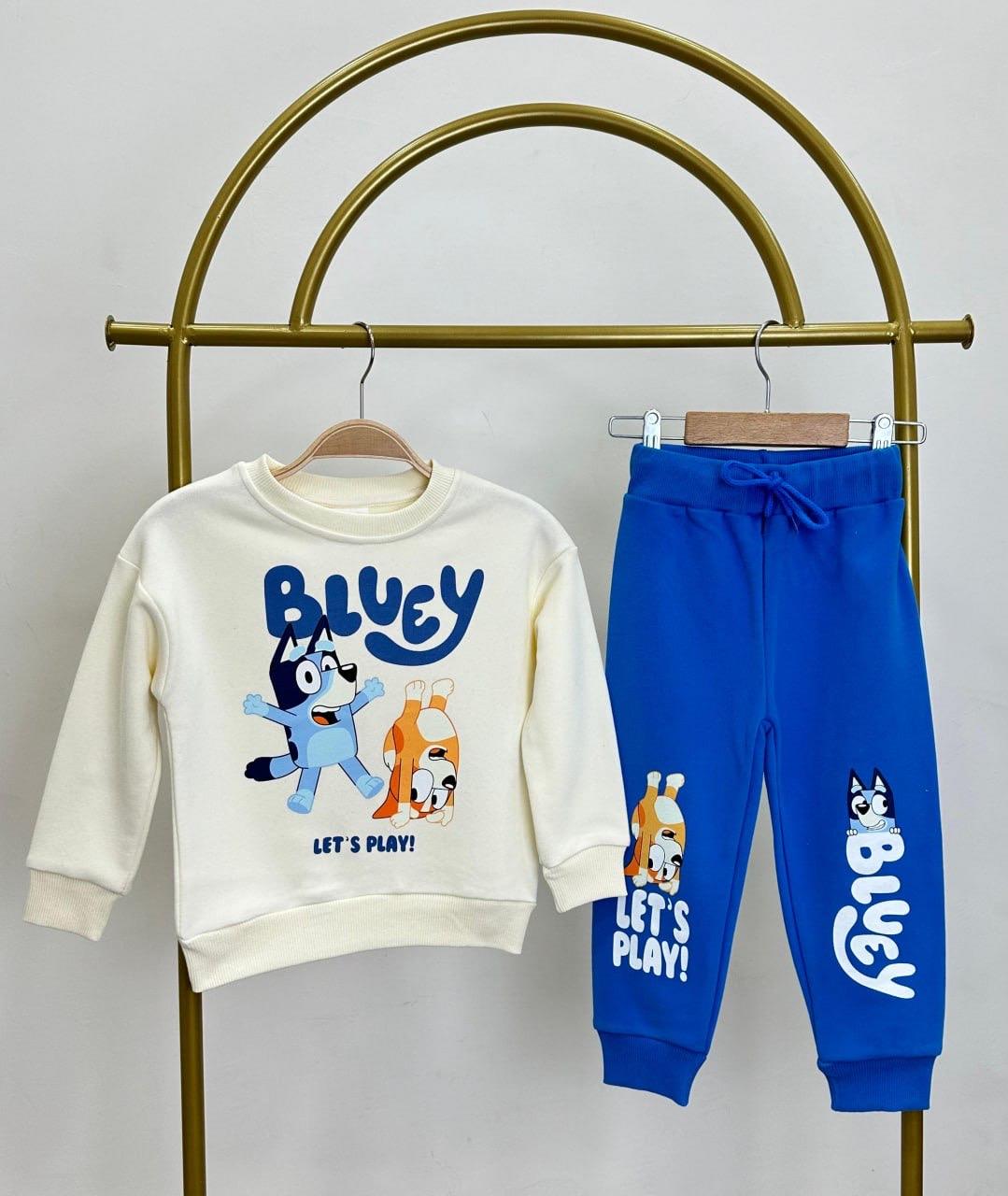 9144 Kids Bluey Erkek Takım 2-3/8 Yaş