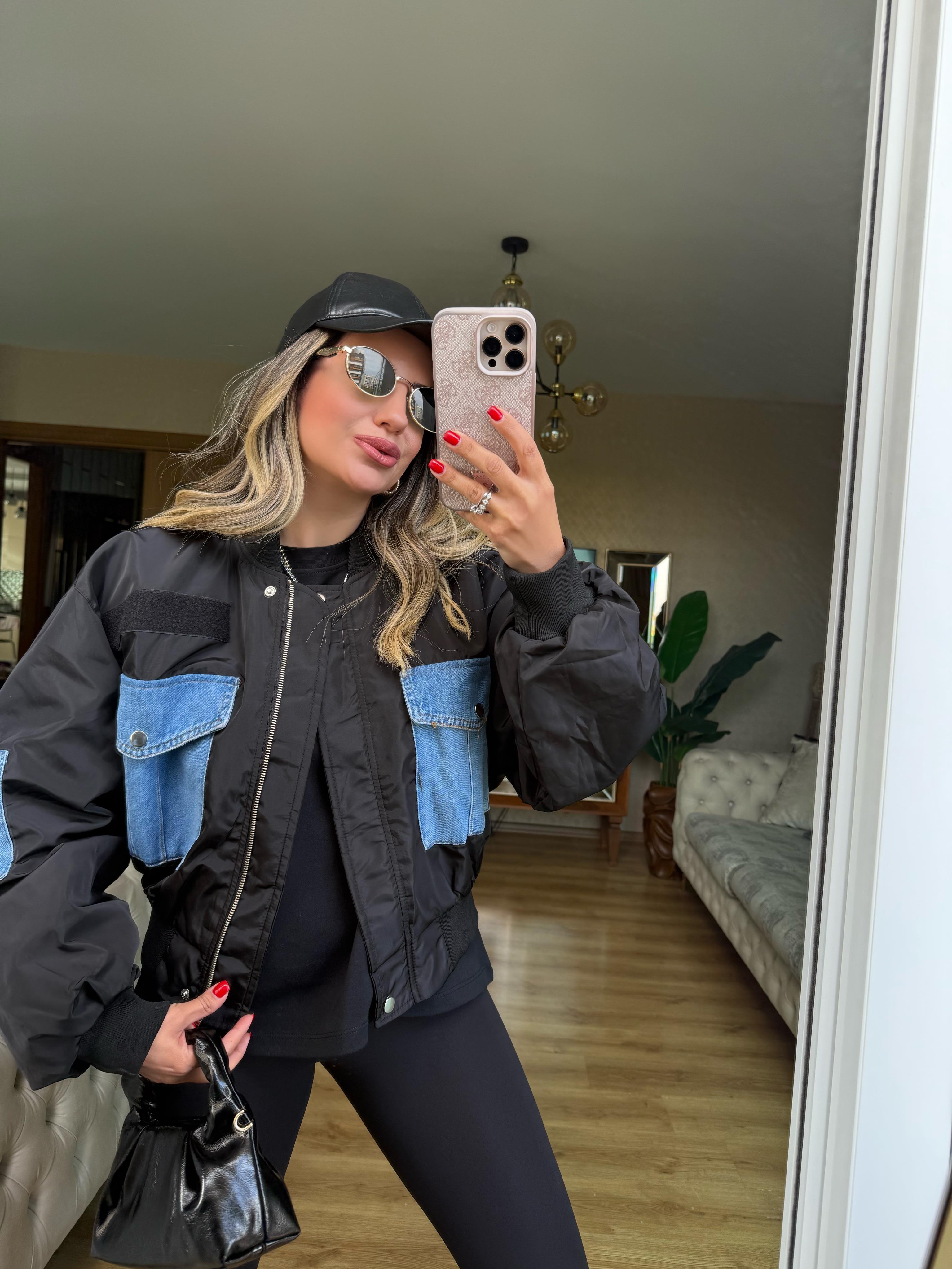 9147 Orj Marka Kot Detaylı Mont