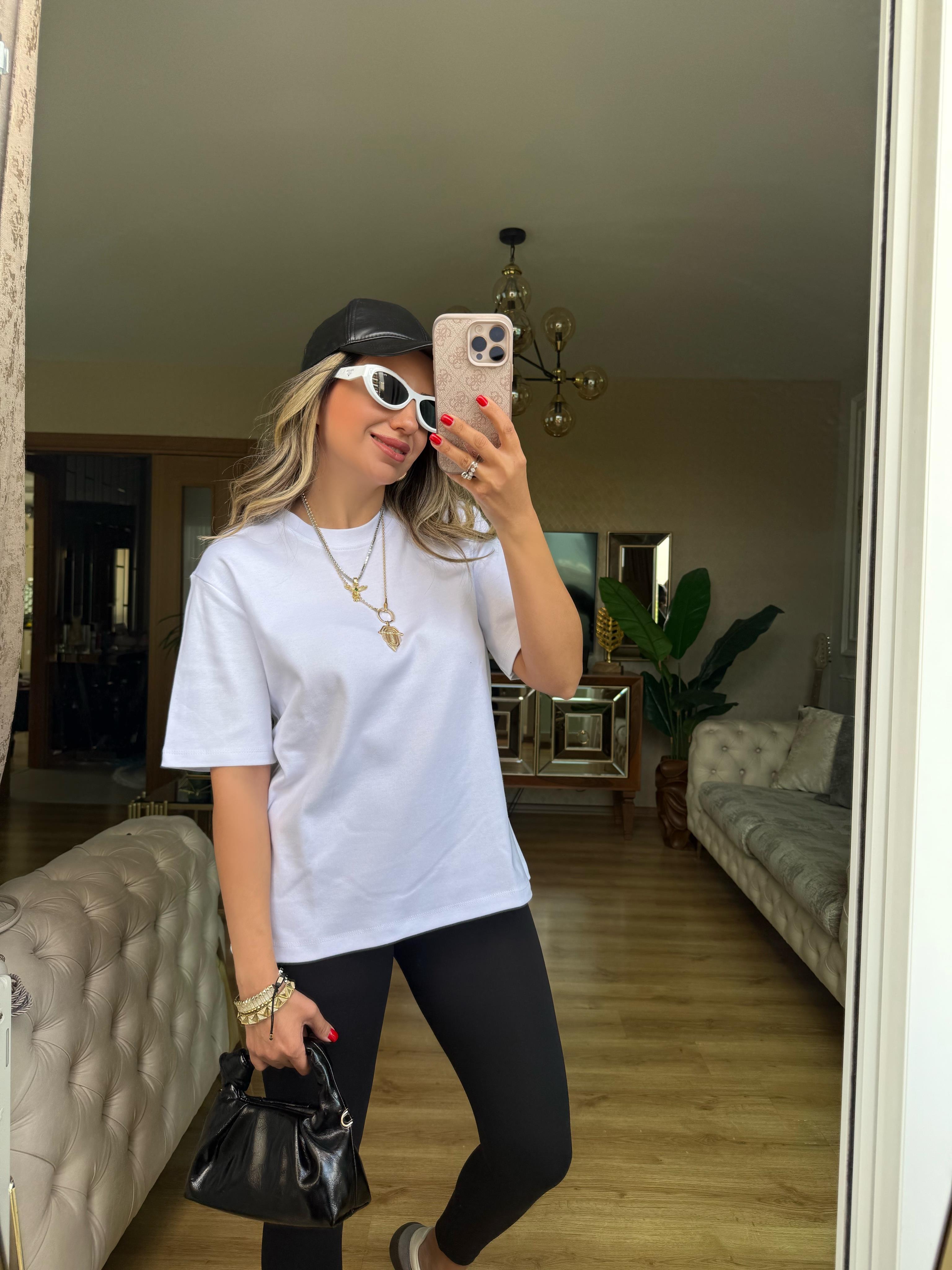 9203 Orj Marka Yuvarlak Yaka Tshirt