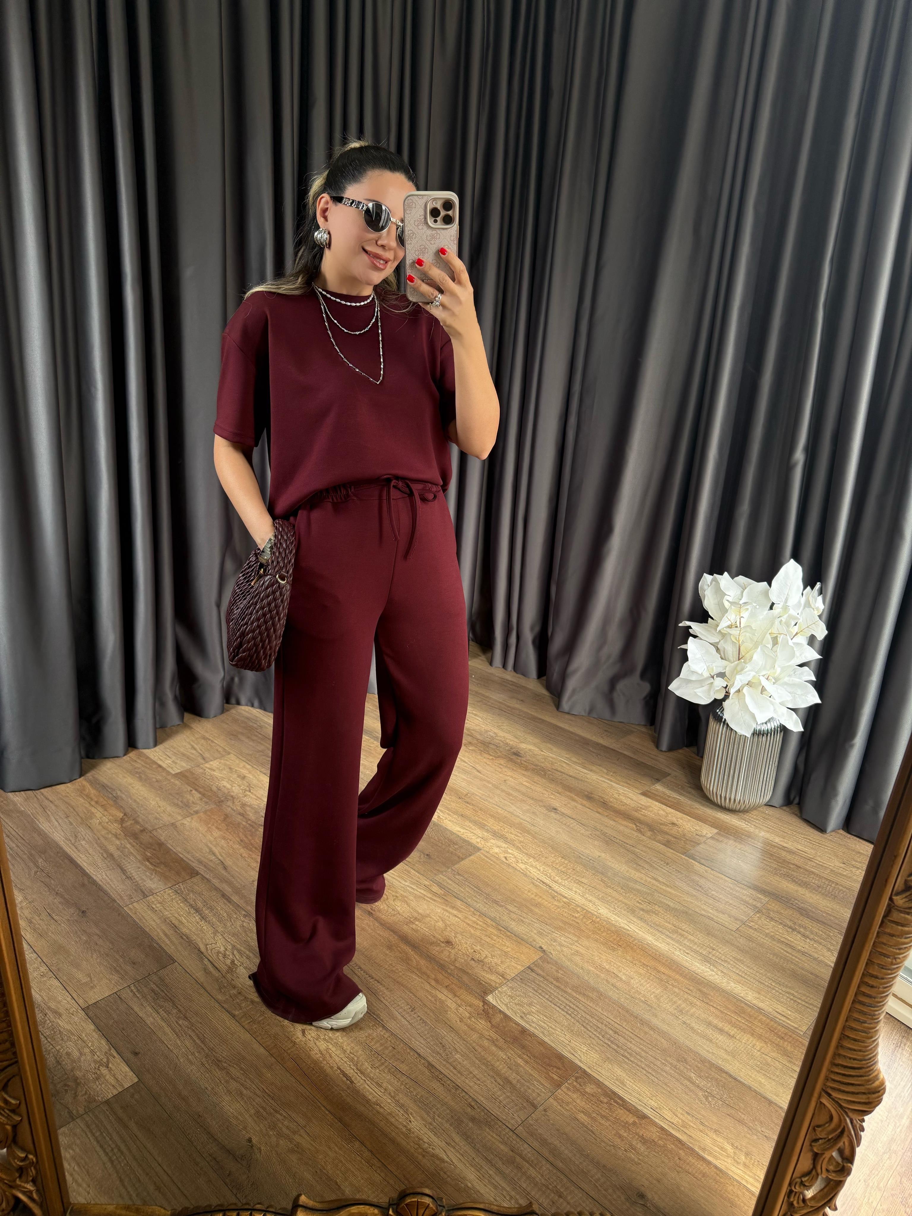 9382 Orj Marka Modal Pantolon Takım