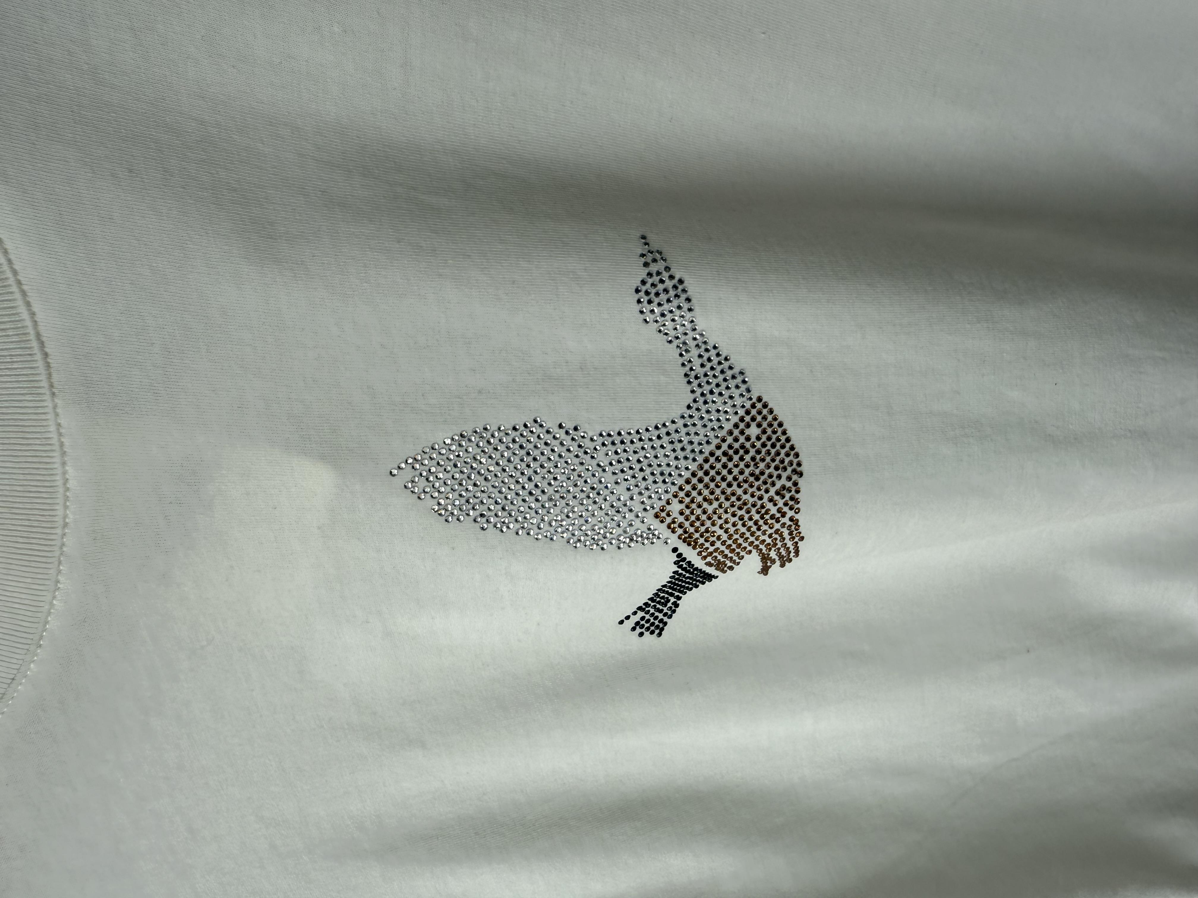 9586 3 Renkli Taşlı Tshirt