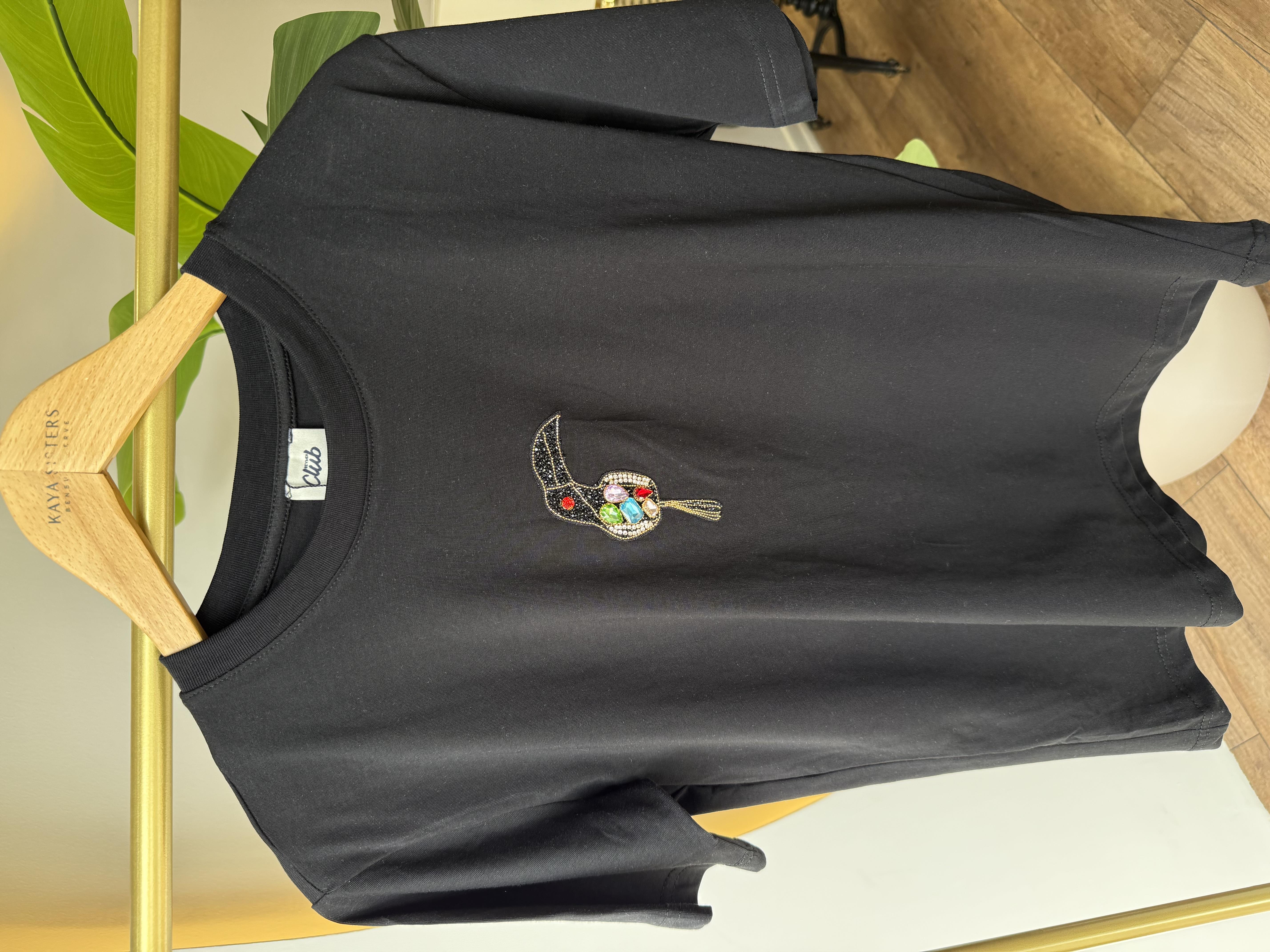 9660 Renkli P.Kuşlu Tshirt