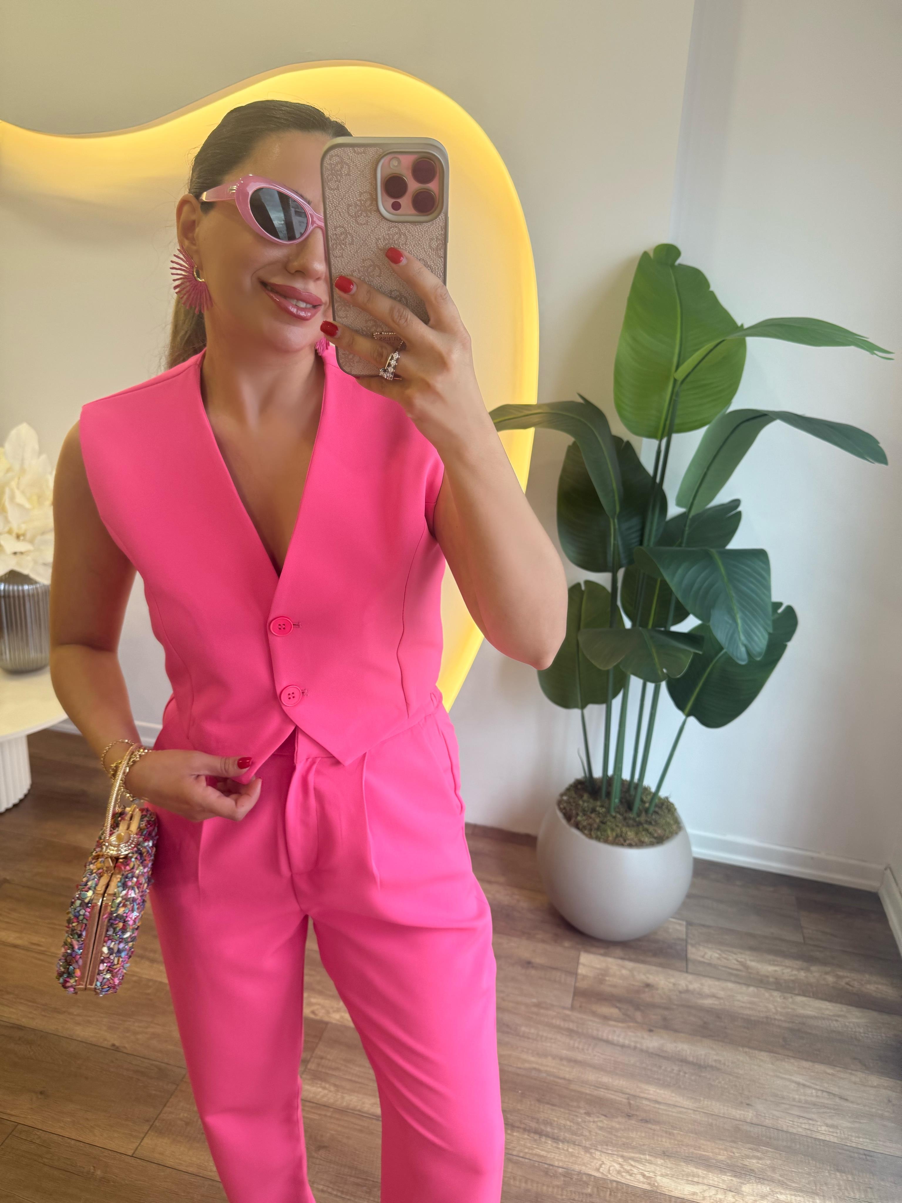 9708 Kısa Düğmeli Yelek