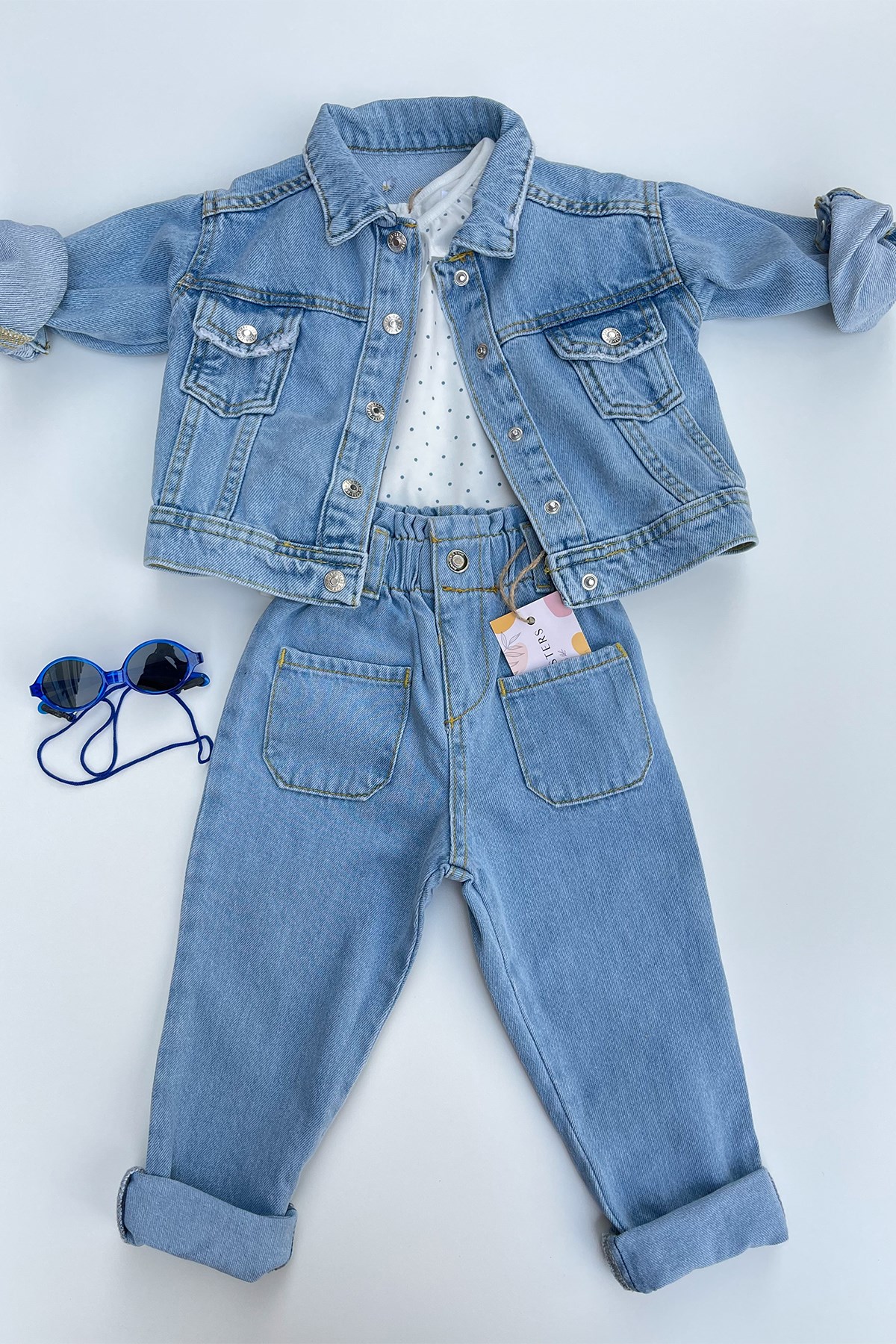 Beli Lastikli Kot Pantolon