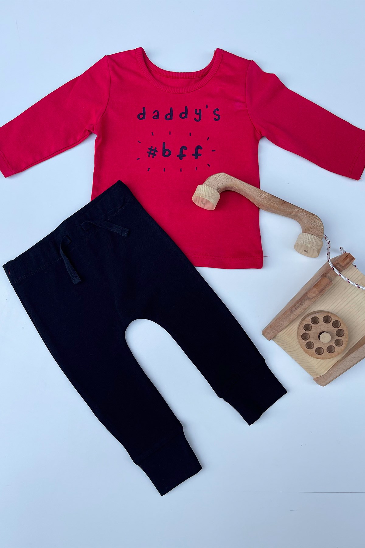 Daddy's Baskılı Takım