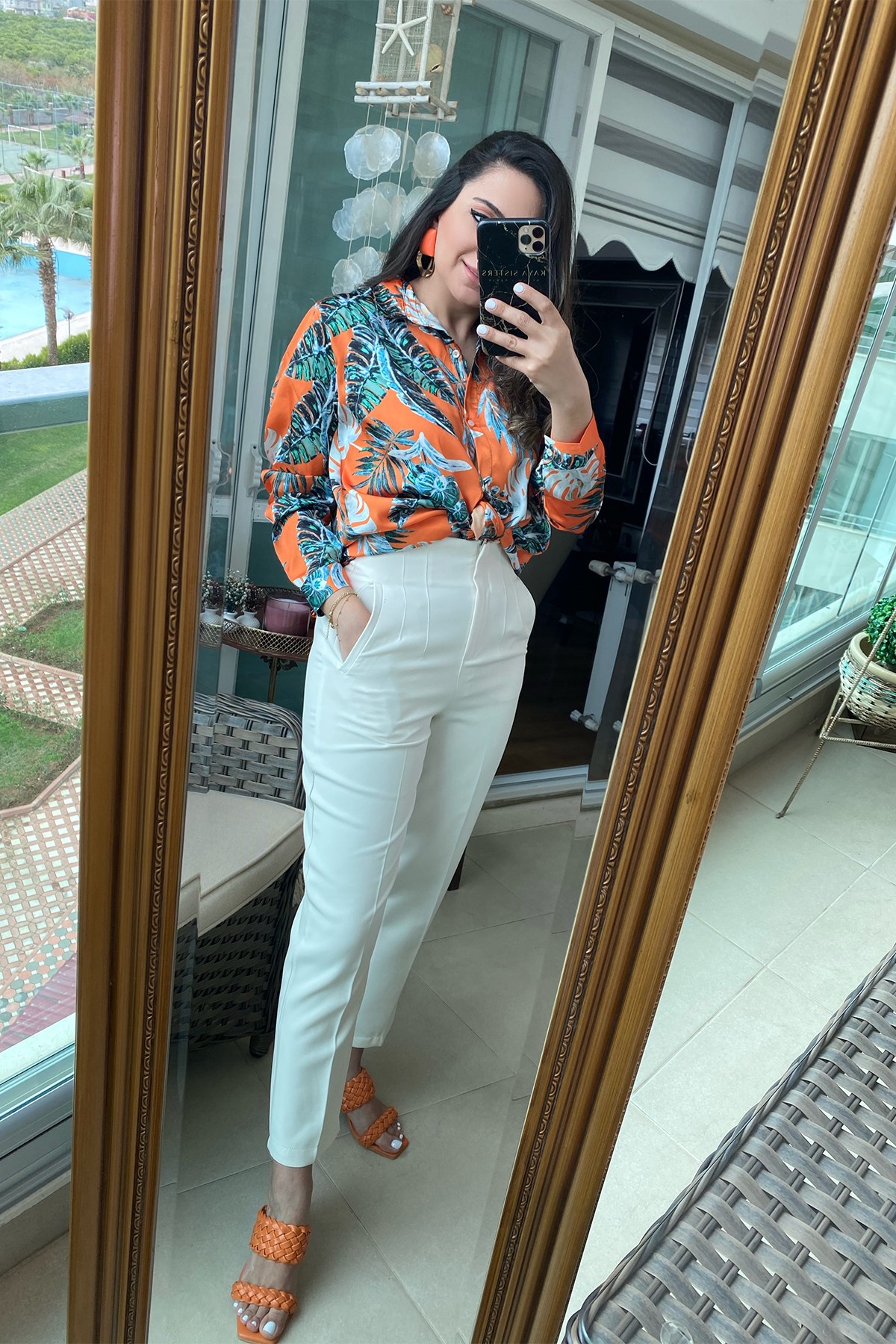 Ekru Havuç Pantolon