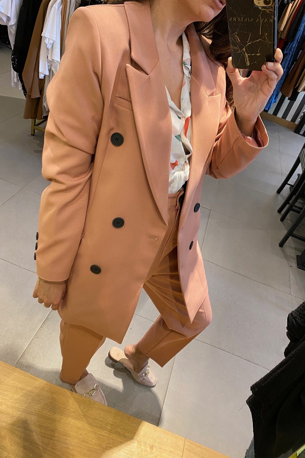 Gülkurusu Blazer Ceket