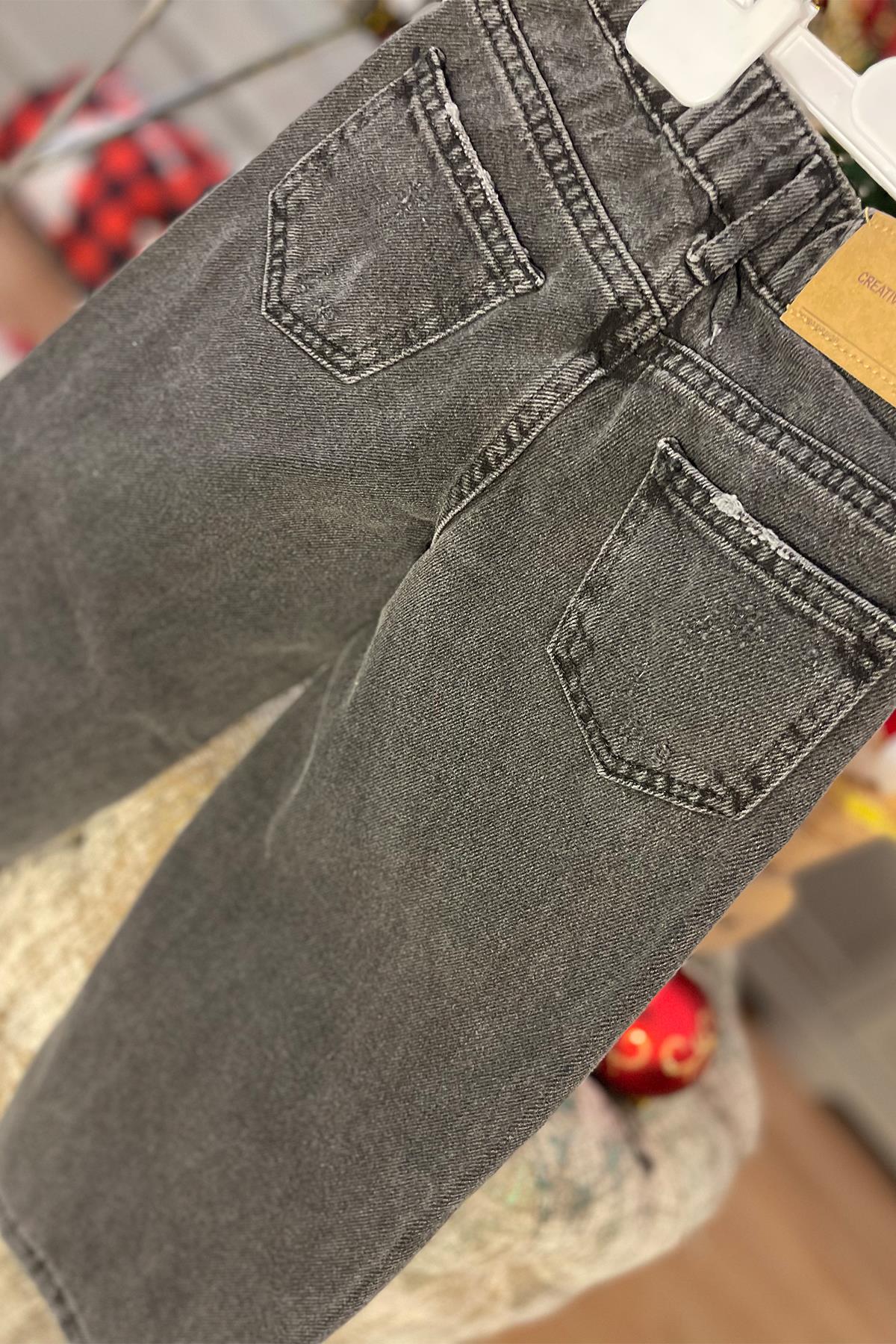 Kids Antrasit Palazzo Pantolon